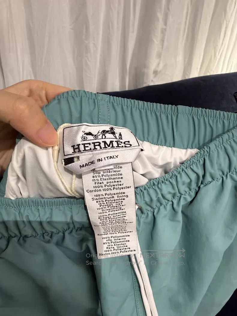 Hermes Hermes size XS H Letter Embroidered Shorts - Nylon Size 22" - 3 Thumbnail