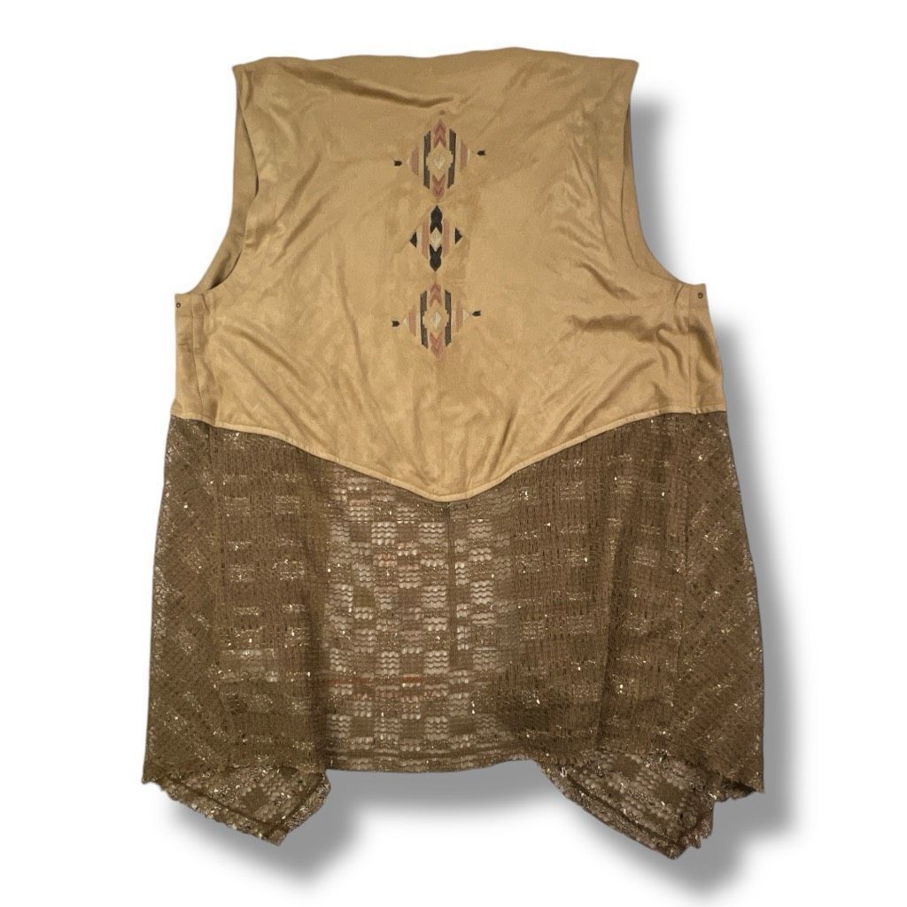 Other Miss Me Western Boho Embroidered Vest Cardigan Size Extra La Size XL / US 12-14 / IT 48-50 - 6 Thumbnail