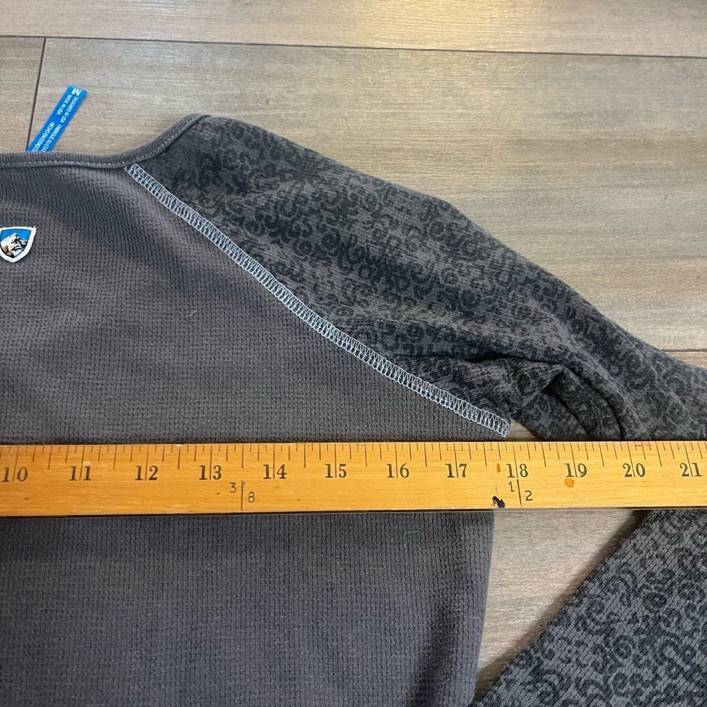 Kuhl Kuhl Grey Athletic Longsleeve Tshirt Women Medium Bin J-30 Size M / US 6-8 / IT 42-44 - 5 Thumbnail