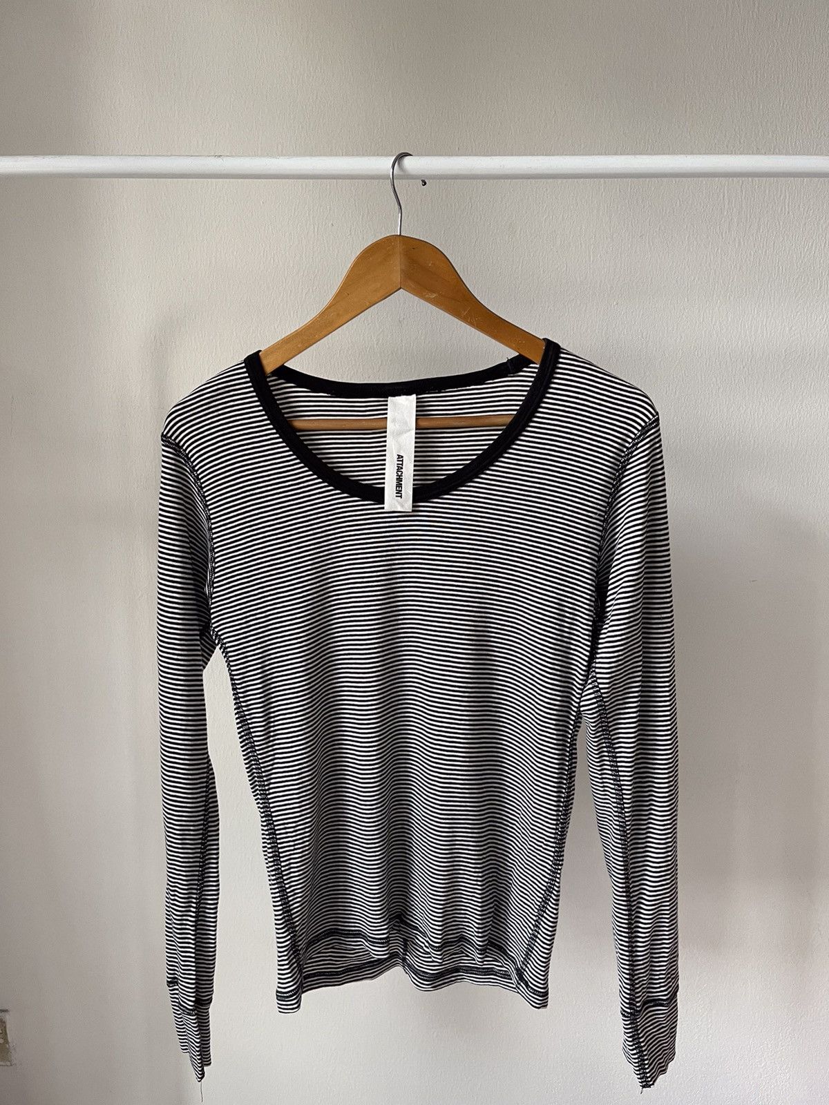 Attachment Kazuyuki kumagai Stripe Long sleeve