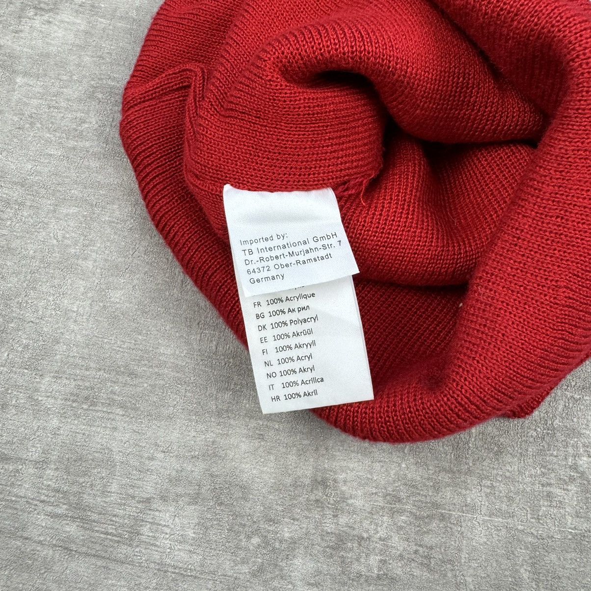 Karl Kani Karl Kani Red Beanie Size ONE SIZE - 3 Thumbnail