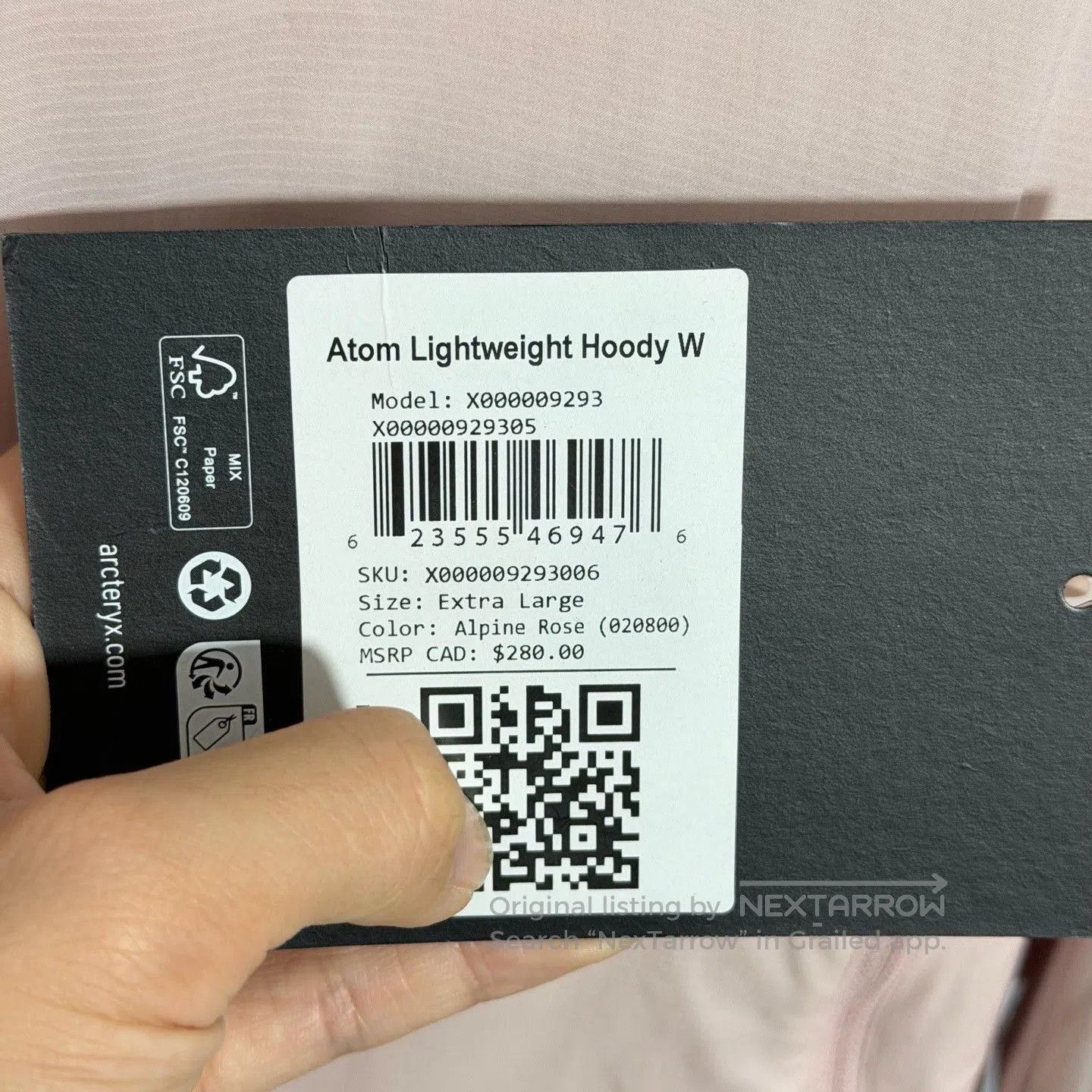 Arc'teryx Arcteryx Atom Lightweight Hoody. Size XL / US 12-14 / IT 48-50 - 4 Thumbnail