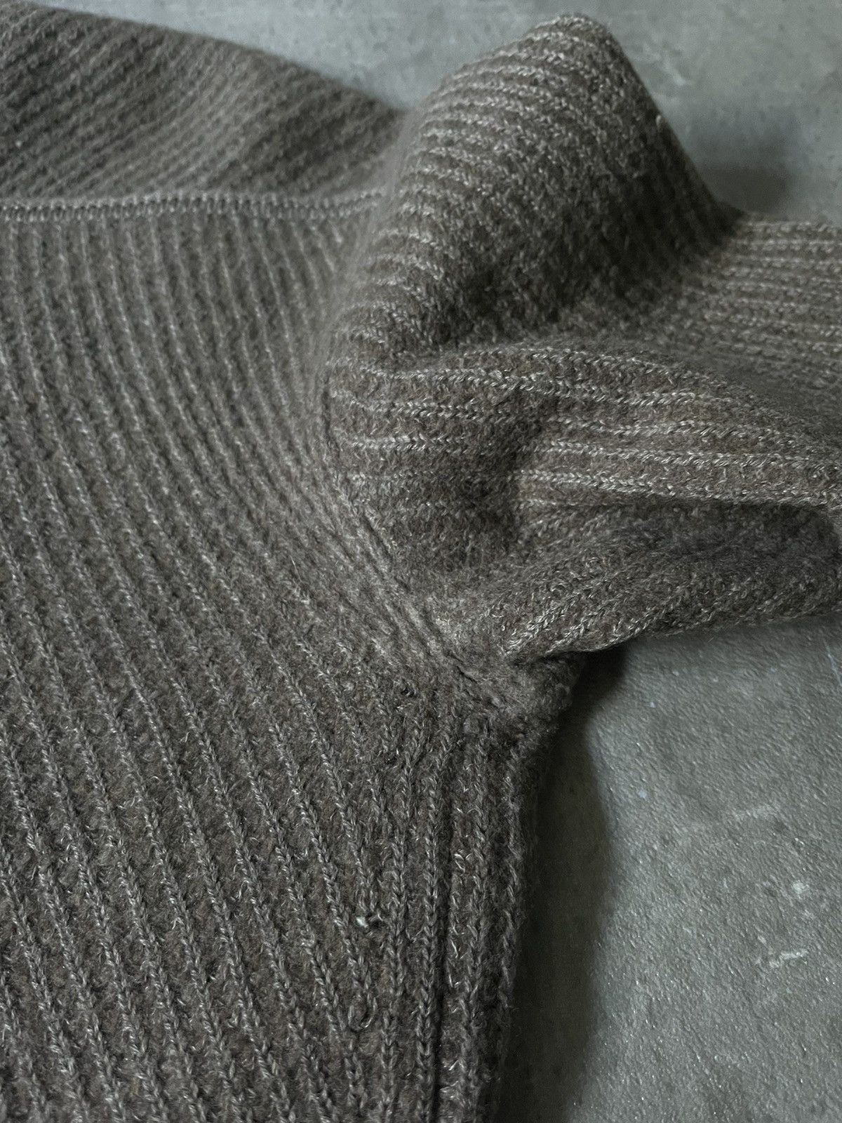 Rick Owens Rick Owens Mastodon FW16 wool cashmere brown sweater Size US L / EU 52-54 / 3 - 10 Thumbnail