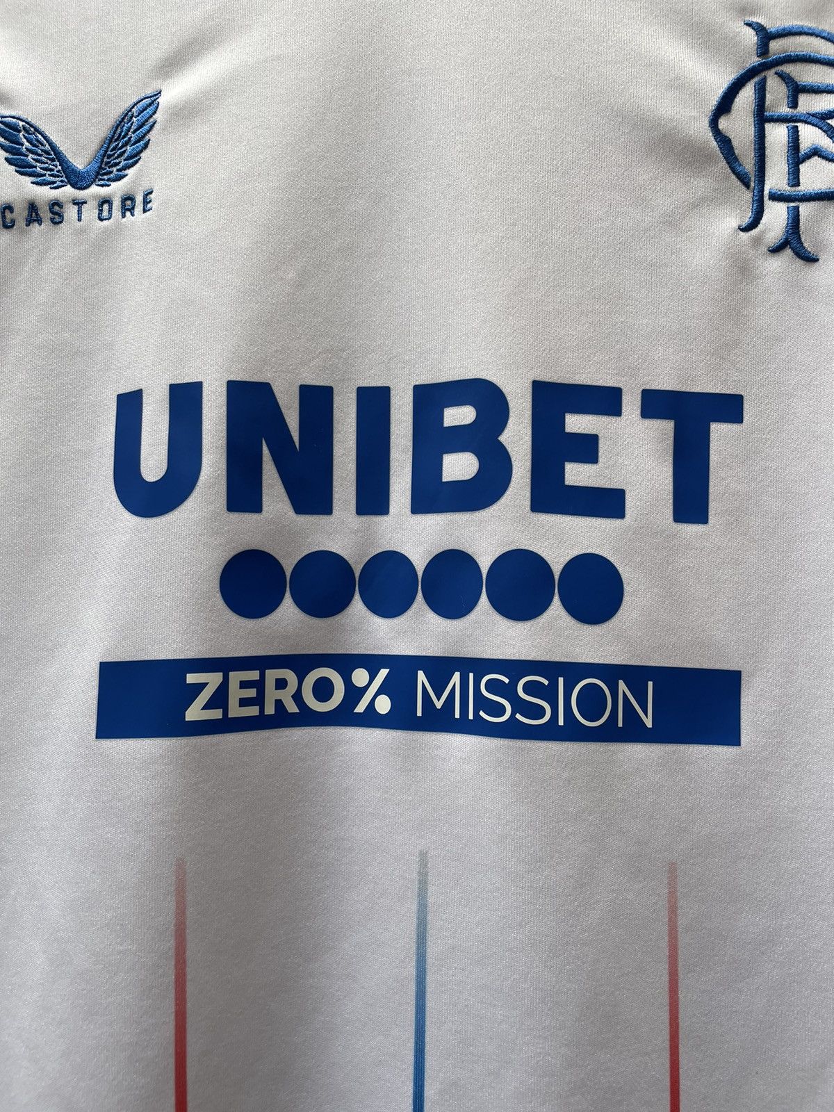 Castore Rangers 2023/2024 Castore Away football shirt soccer Jersey Size US XL / EU 56 / 4 - 4 Thumbnail