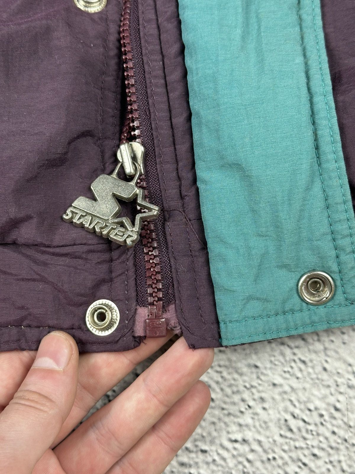 Starter Vintage The Mighty Ducks Starter NHL Nylon Jacket 90s Logo Size US S / EU 44-46 / 1 - 8 Thumbnail