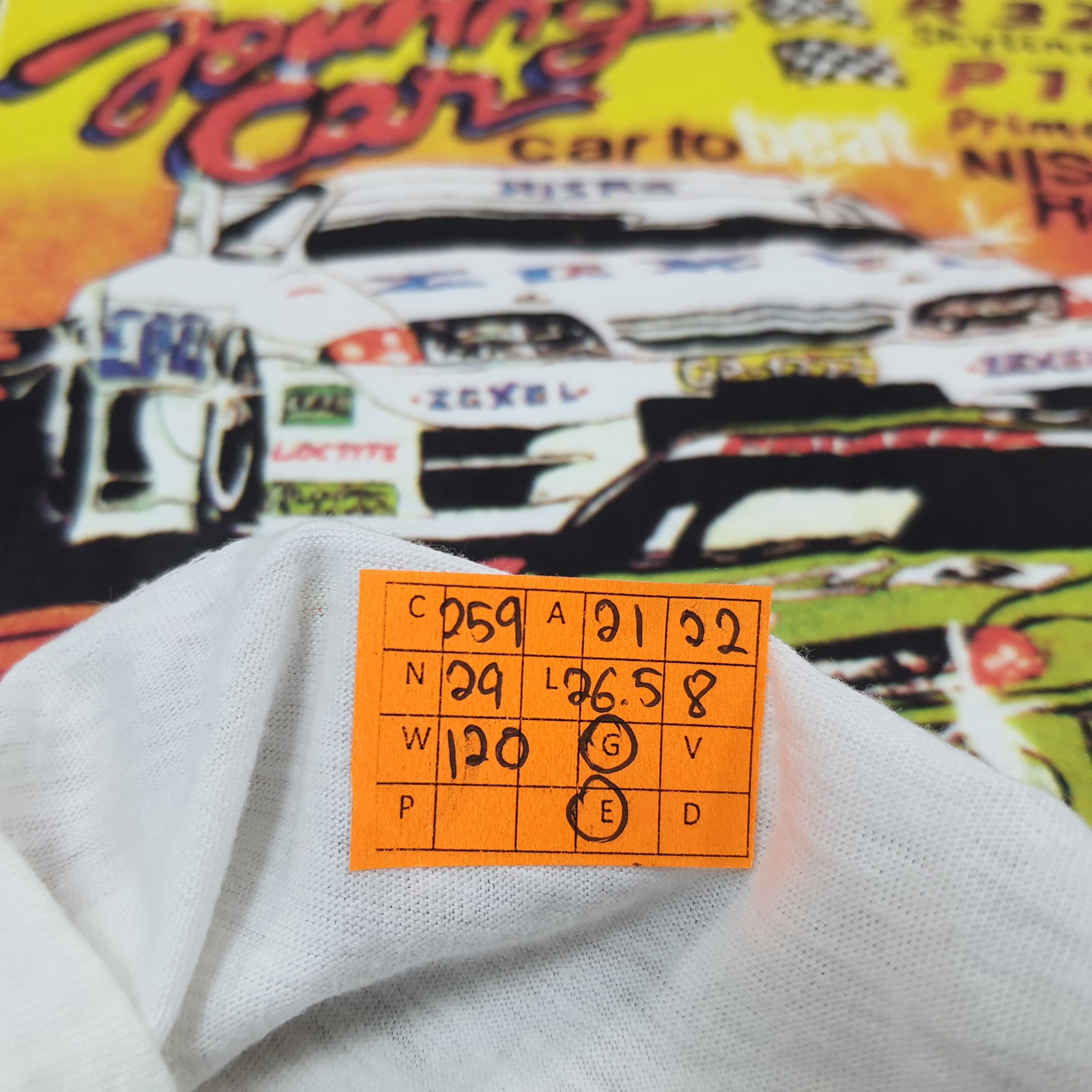 Japanese Brand Vintage NISMO Touring Car Skyline Primera 90s Tshirt C259N29 Size US L / EU 52-54 / 3 - 7 Thumbnail