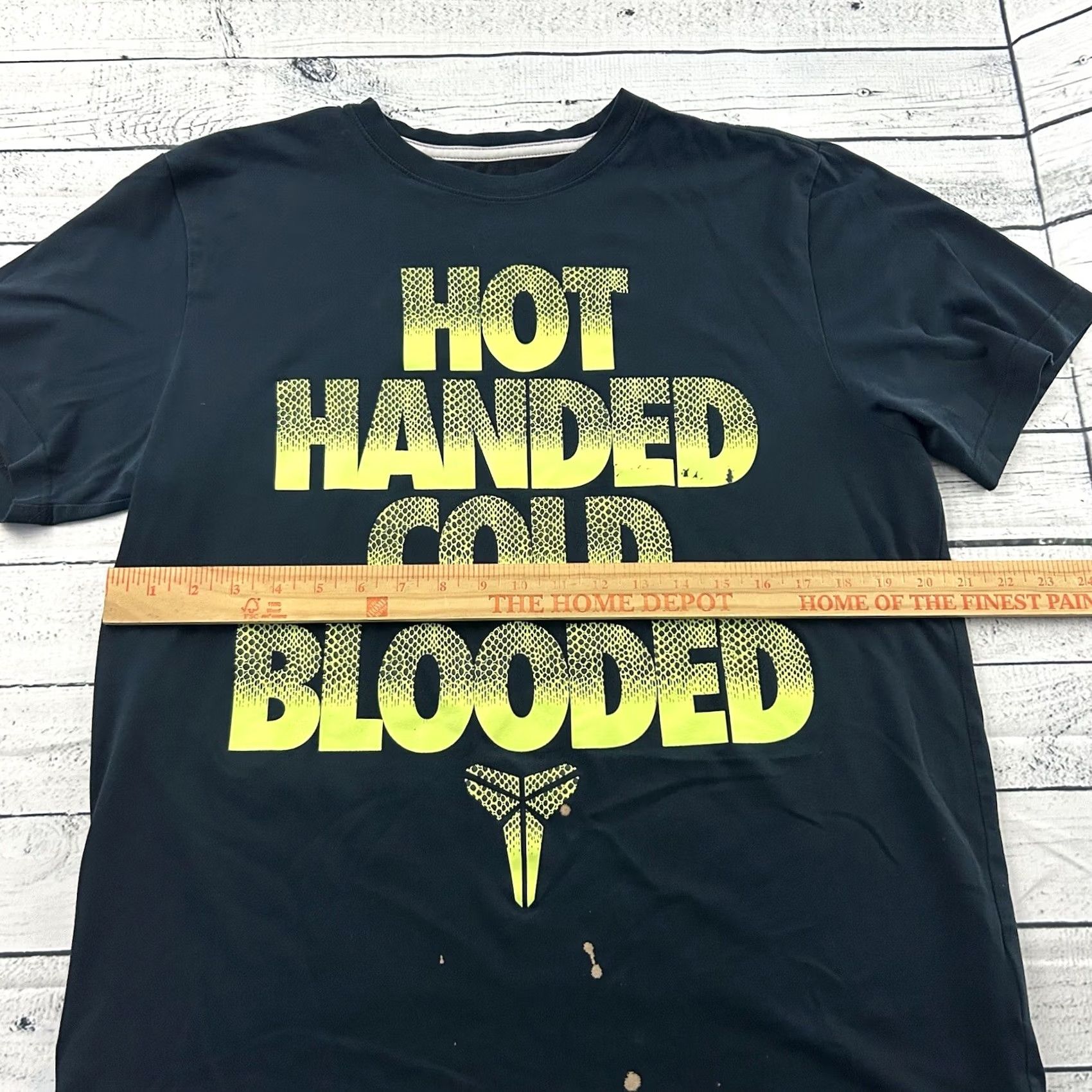 Nike Nike Dri-Fit Kobe Hot Handed Cold Blooded Short Sleeve T Shirt Men's Large Black Size US L / EU 52-54 / 3 - 4 Thumbnail