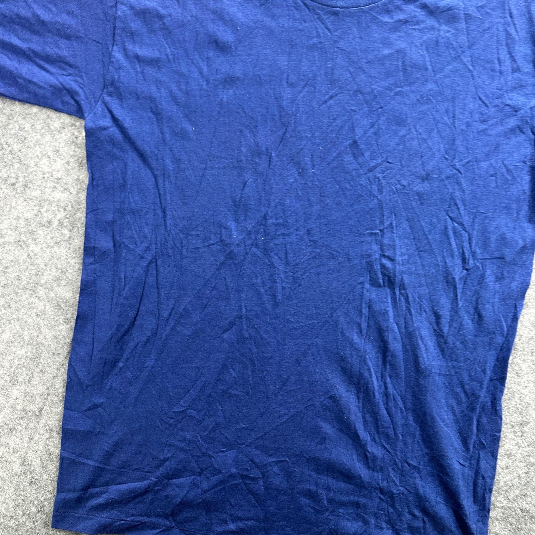 Vintage VINTAGE Gulf Coast Sportswear Shirt Mens Large Blue Williams 50/50 Soft Tee 80s Size US L / EU 52-54 / 3 - 4 Thumbnail