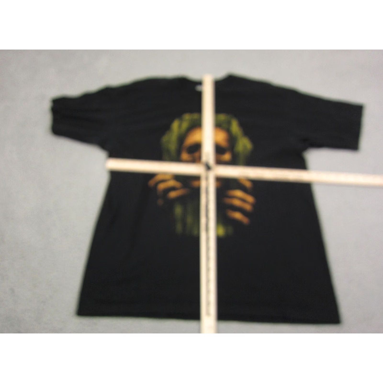 Vintage VINTAGE Cygnus Skull Shirt Mens XL Black Crew Neck Short Sleeve T-Shirt USA Grunge Casual 80s 90s Edition Size US XL / EU 56 / 4 - 6 Thumbnail