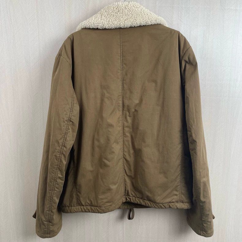 Loewe Loewe Lamb Collar Jacket in Olive Green Size US L / EU 52-54 / 3 - 3 Thumbnail