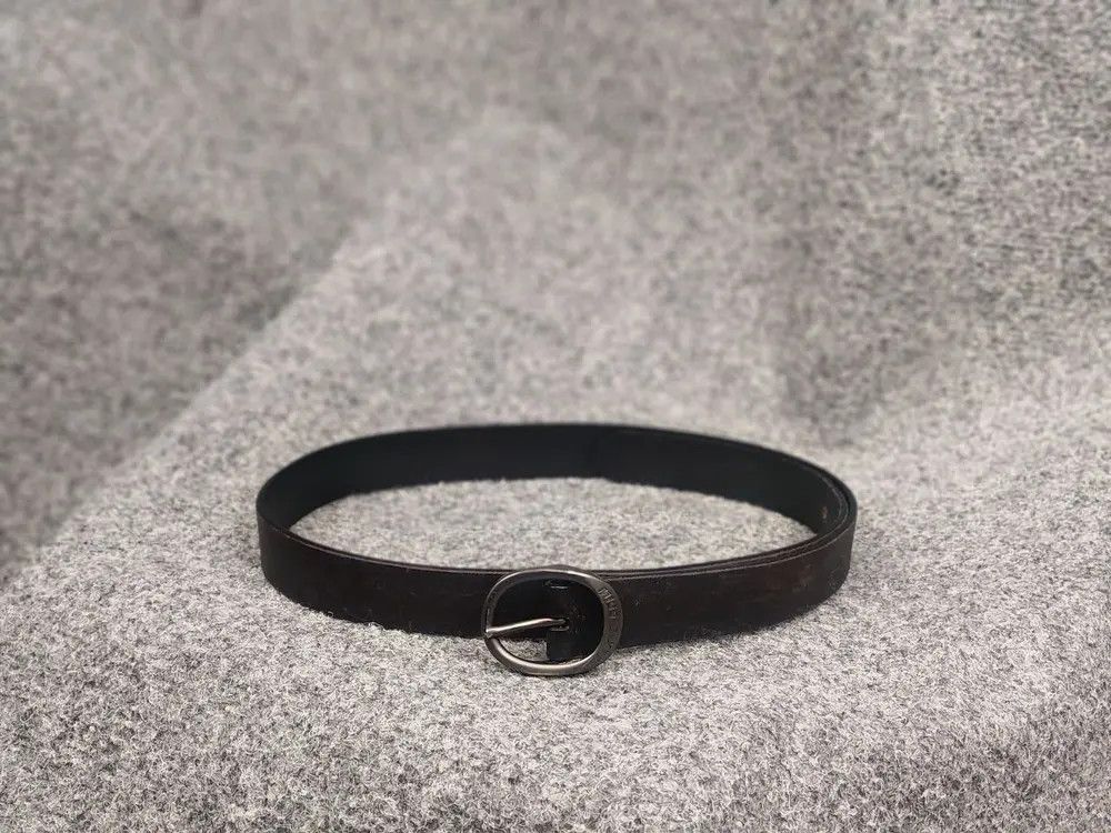 Miss Sixty Miss Sixty Vintage Y2k style leather dark brown logo Belt Size ONE SIZE - 1 Thumbnail