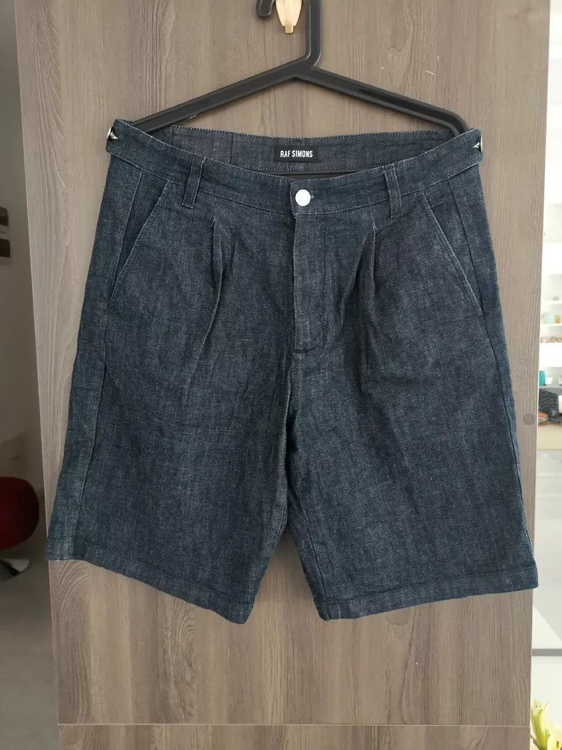 Raf Simons RAF SIMONS Denim Shorts M Size - dmc Size US 28 / EU 44 - 1 Thumbnail
