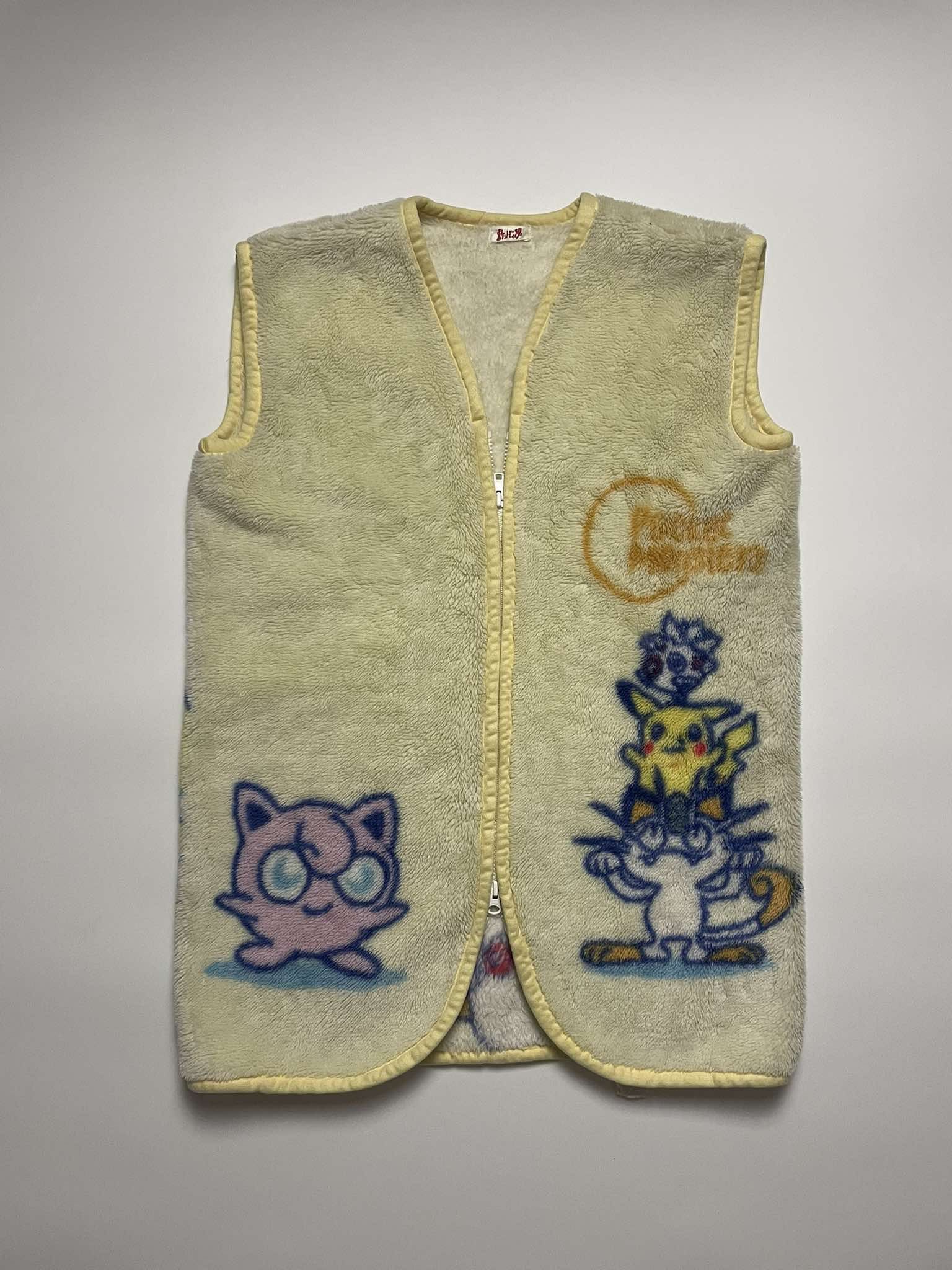 Band Tees × Vintage Vintage Pokemon Nintendo Zip Vest Size US L / EU 52-54 / 3 - 1 Thumbnail