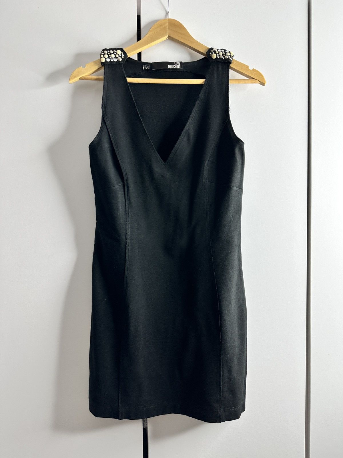 Love Moschino Black dress love Moschino Size M / US 6-8 / IT 42-44 - 1 Thumbnail