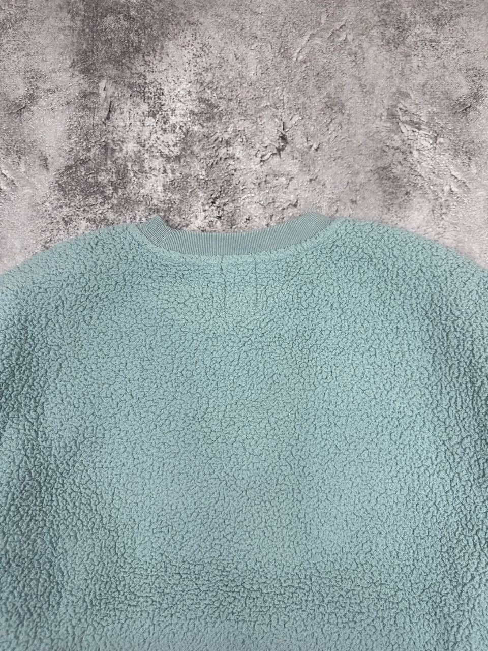 Gap GAP Women Fleece Sweatshirt Crewneck Green Size S Size S / US 4 / IT 40 - 7 Thumbnail