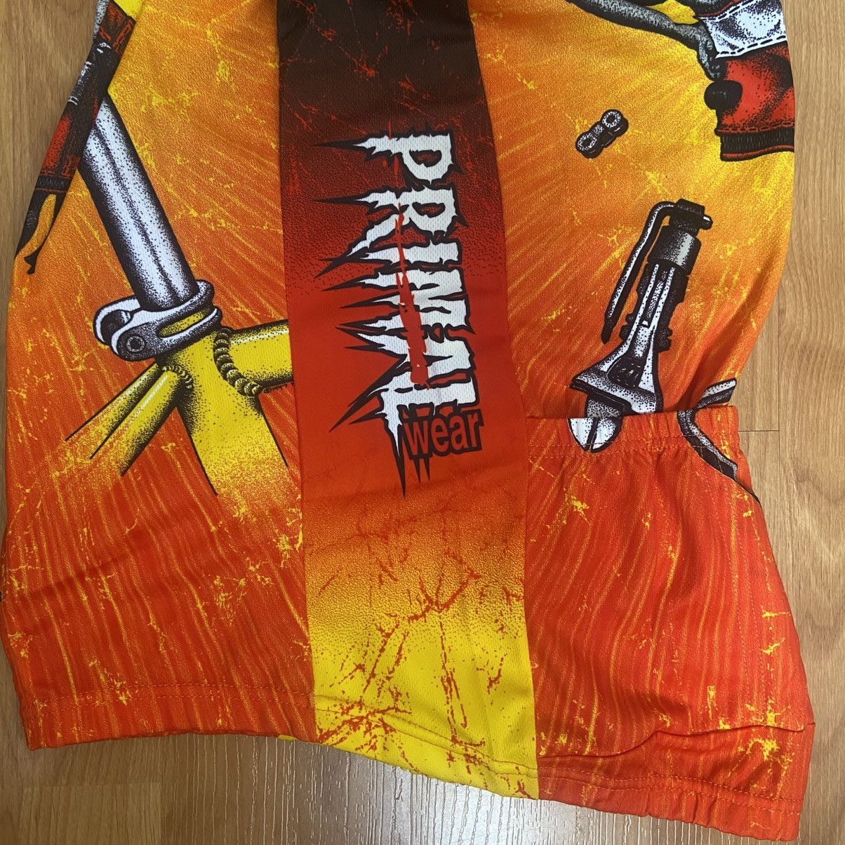 Vintage Primal Wear Wedgie Vintage 90s Y2K Cycling Jersey Mens Small Size US S / EU 44-46 / 1 - 6 Thumbnail