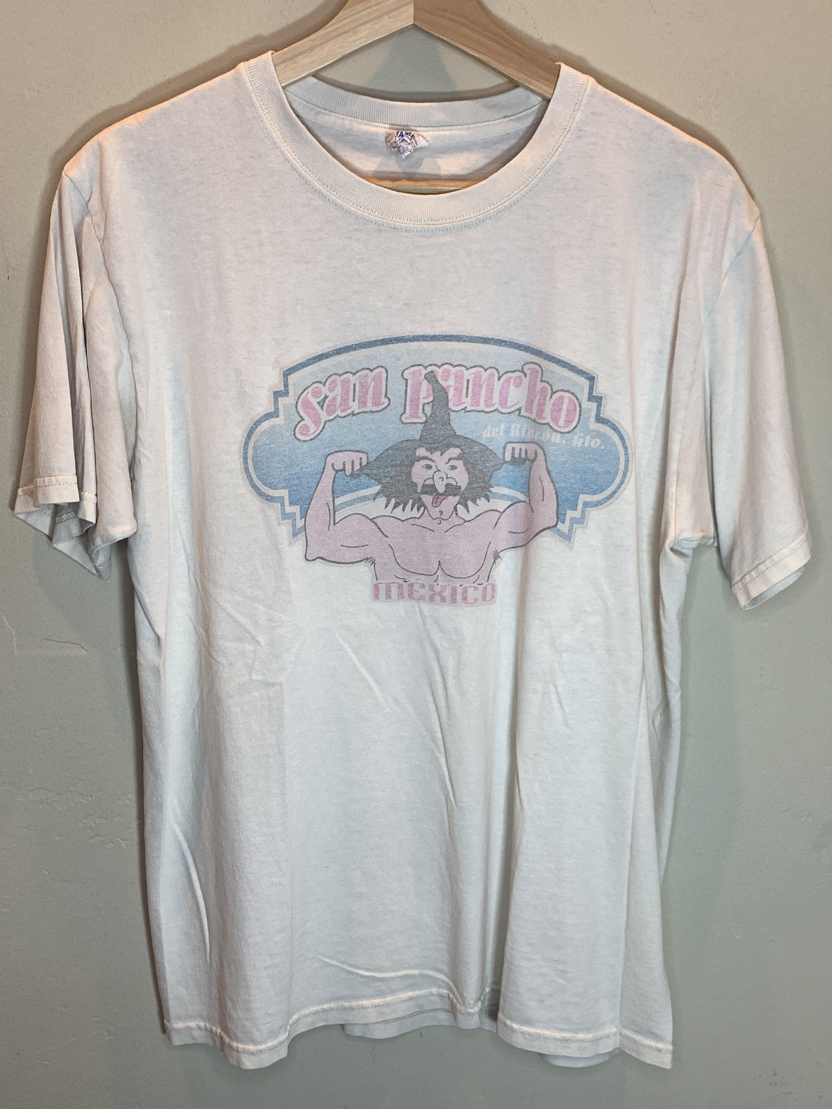 Vintage *RARE* Vintage 90’s San Pancho Del Rincon Mexico Art T-Shirt Size US M / EU 48-50 / 2 - 1 Thumbnail