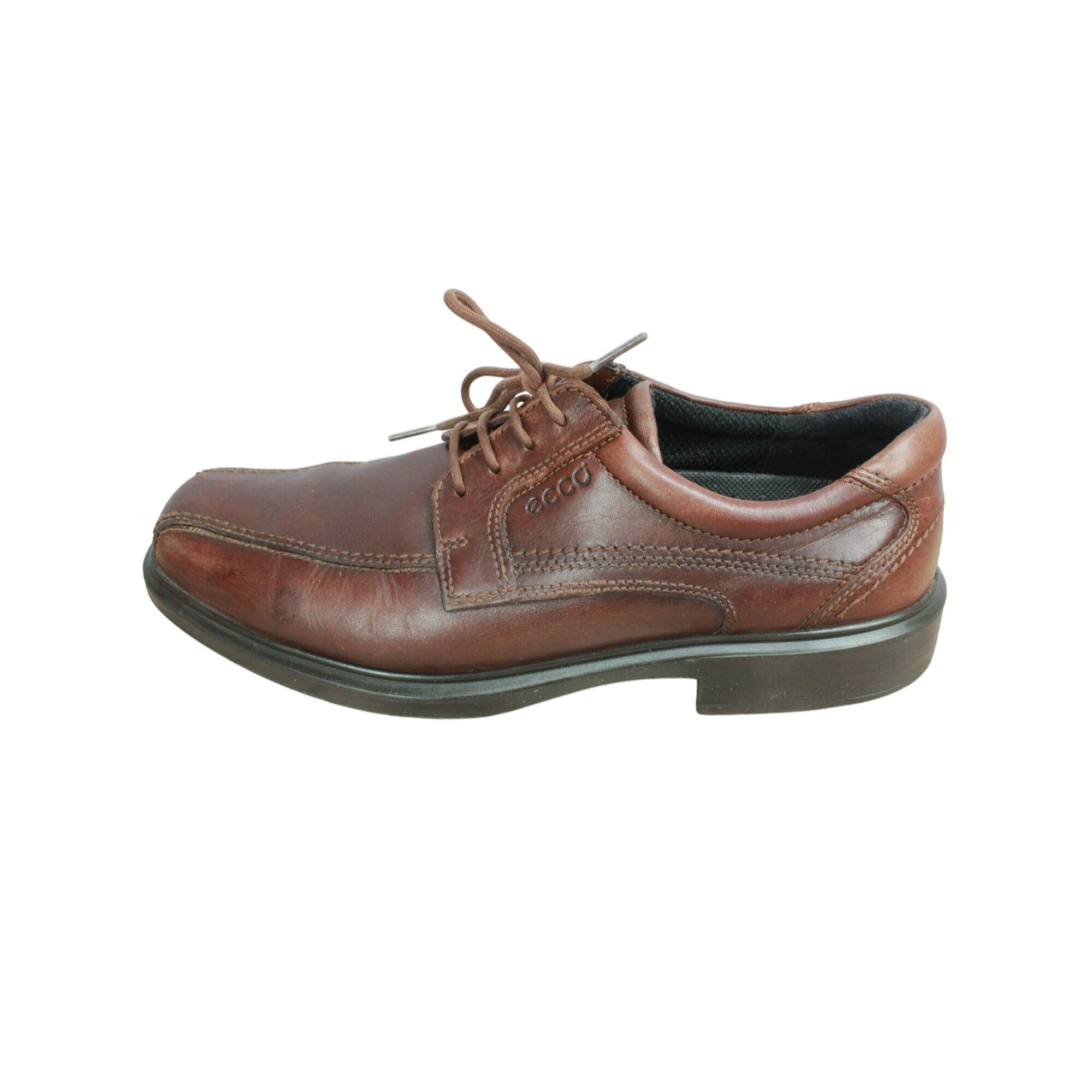 Ecco × Leather Ecco Helsinki Men's Leather Bike Toe Comfort Dress Shoes Size US 9 / EU 42 - 1 Thumbnail