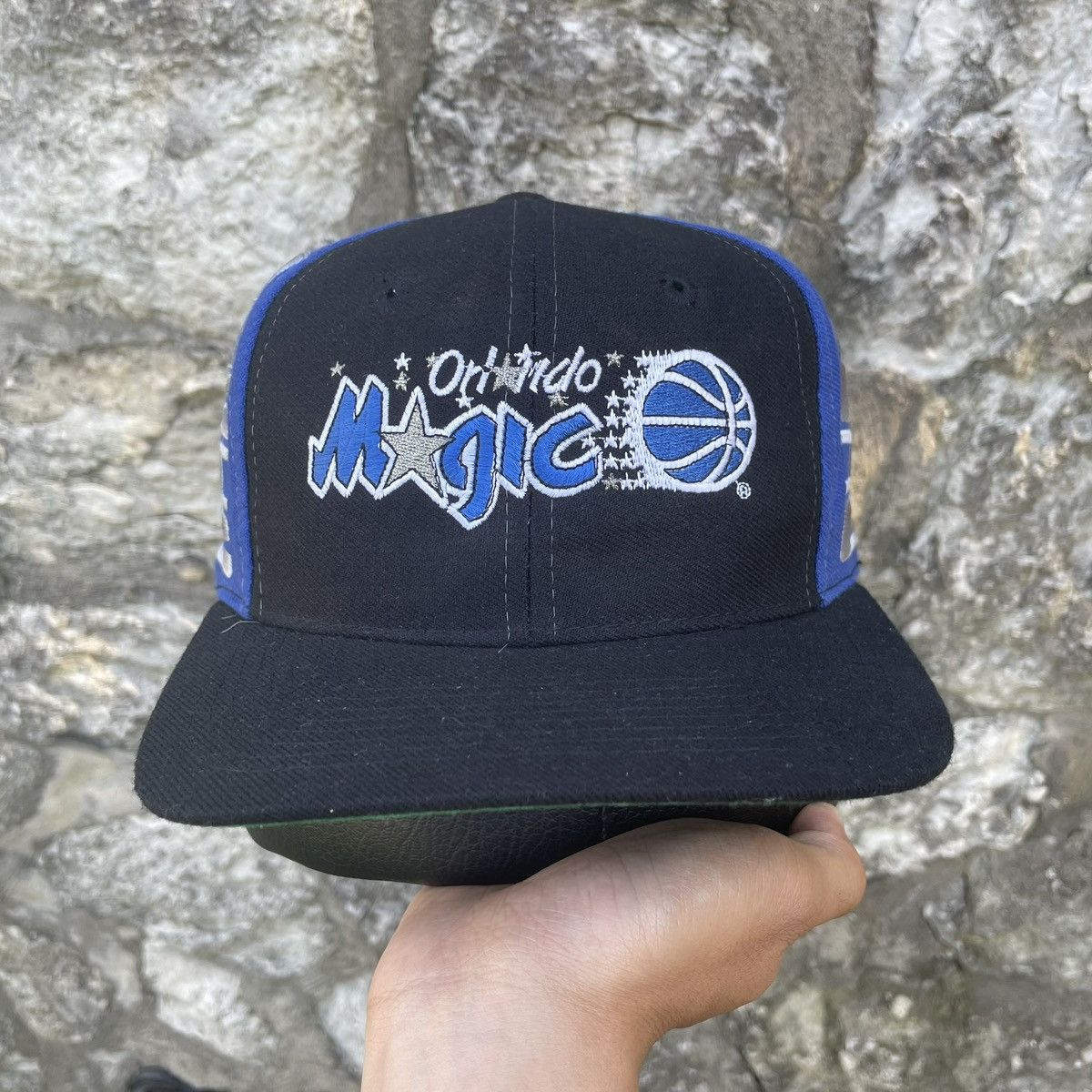 Signatures Vintage Orlando Magic Signature AJD Snapback Hat Wool Size ONE SIZE - 2 Thumbnail
