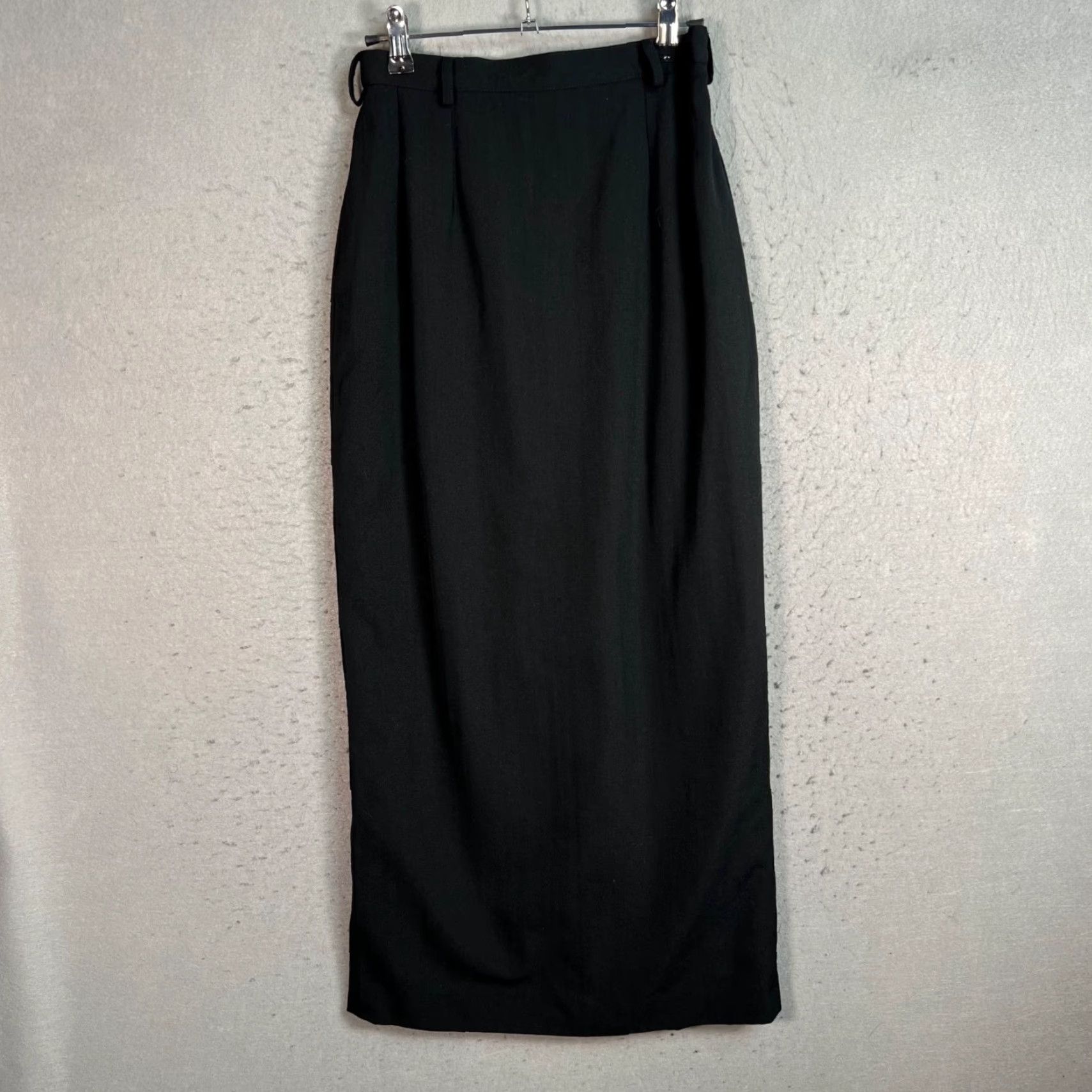 Austin Reed Austin Reed Womens Skirt Midi Black Wool Formal Wear Size 4 Lined Pencil - Dressy, Dry Clean Only - 8/10 Ladies Size 27" / US 4 / IT 40 - 2 Thumbnail