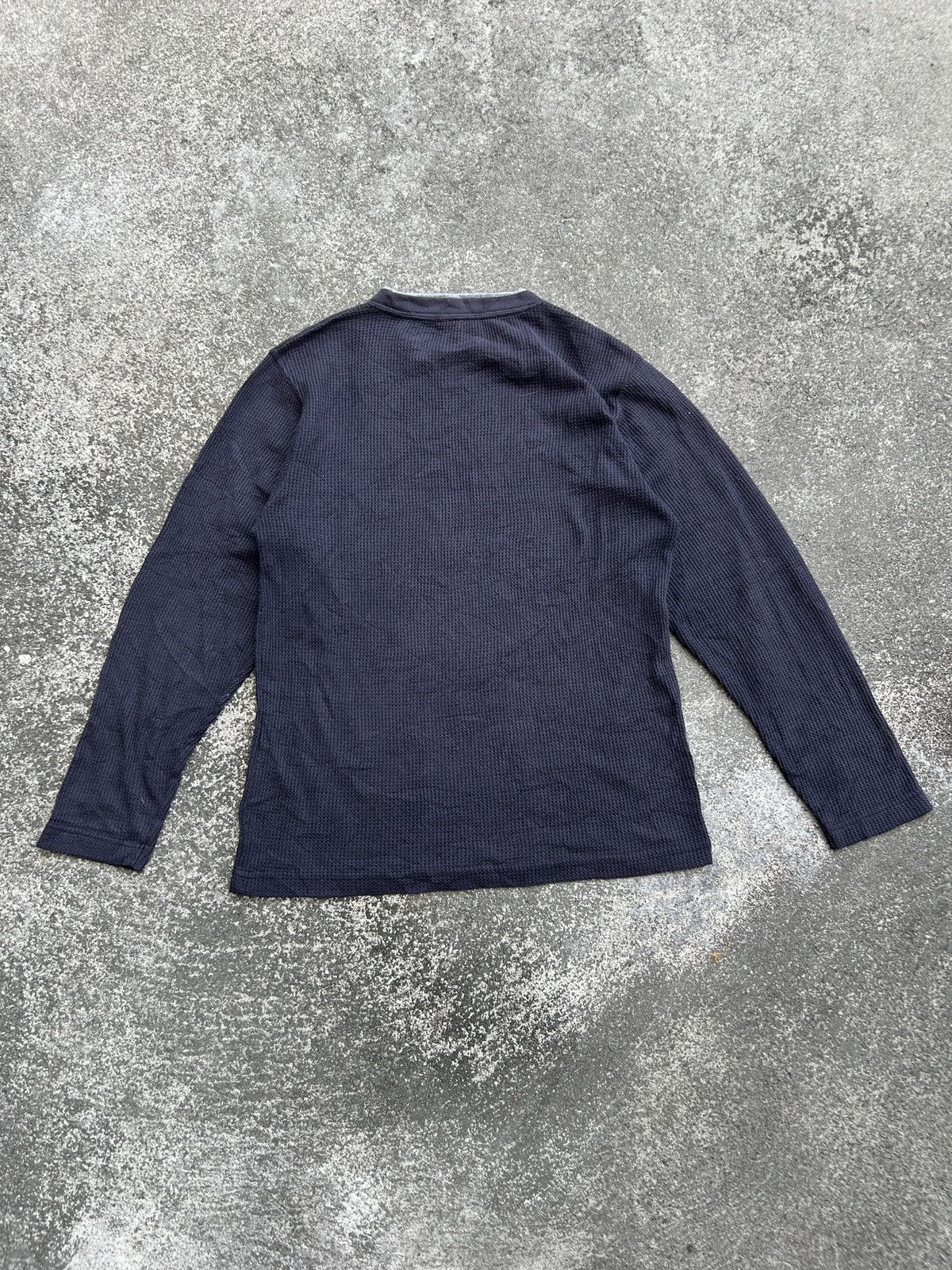 Vintage Thermal shirt Distressed Sun Faded Erd grunge Size US XXS / EU 40 - 6 Thumbnail