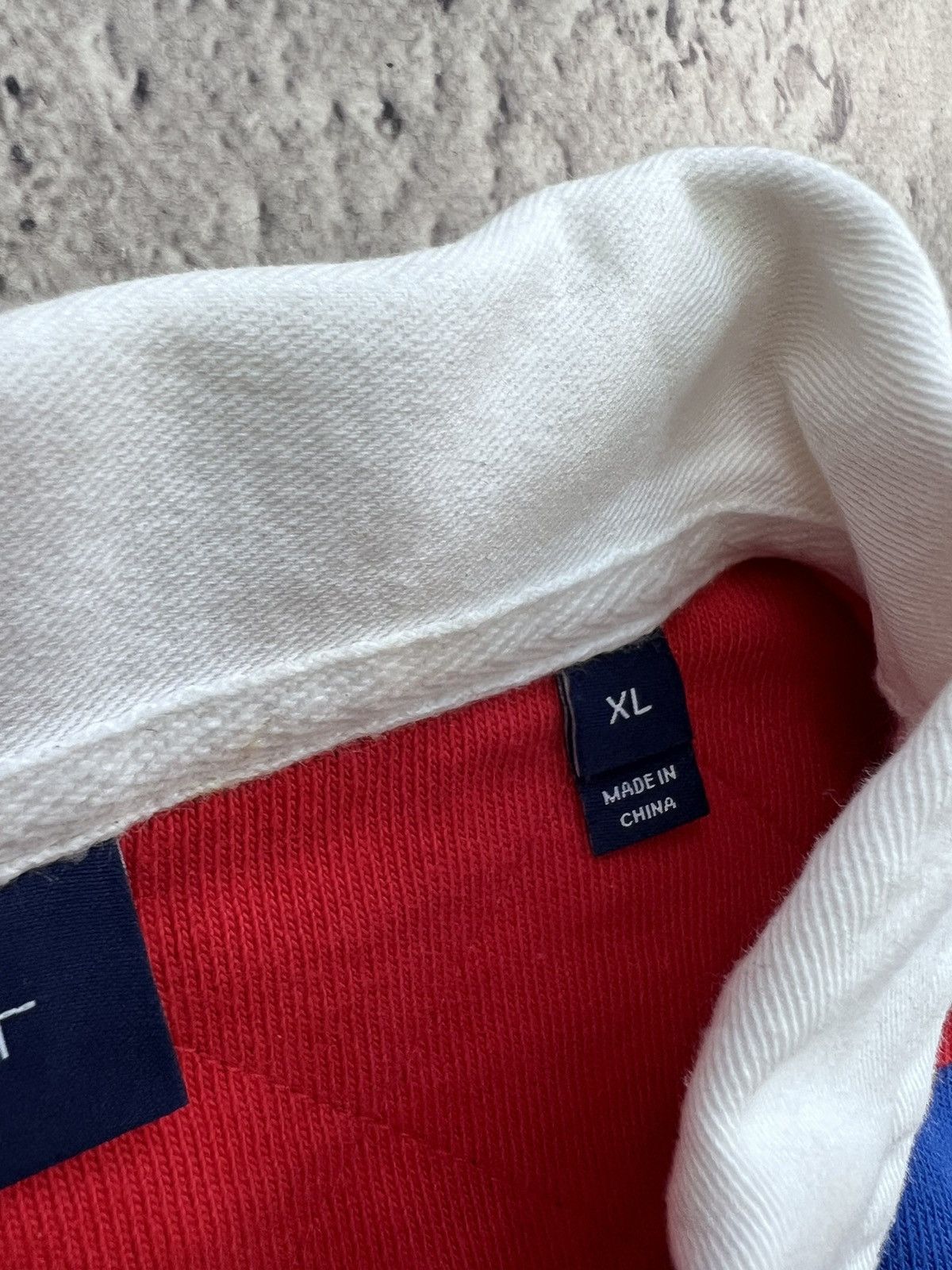 Gant × Vintage Vintage Gant Rugby Long Sleeve Polo RALPH 90s Size US XL / EU 56 / 4 - 6 Thumbnail