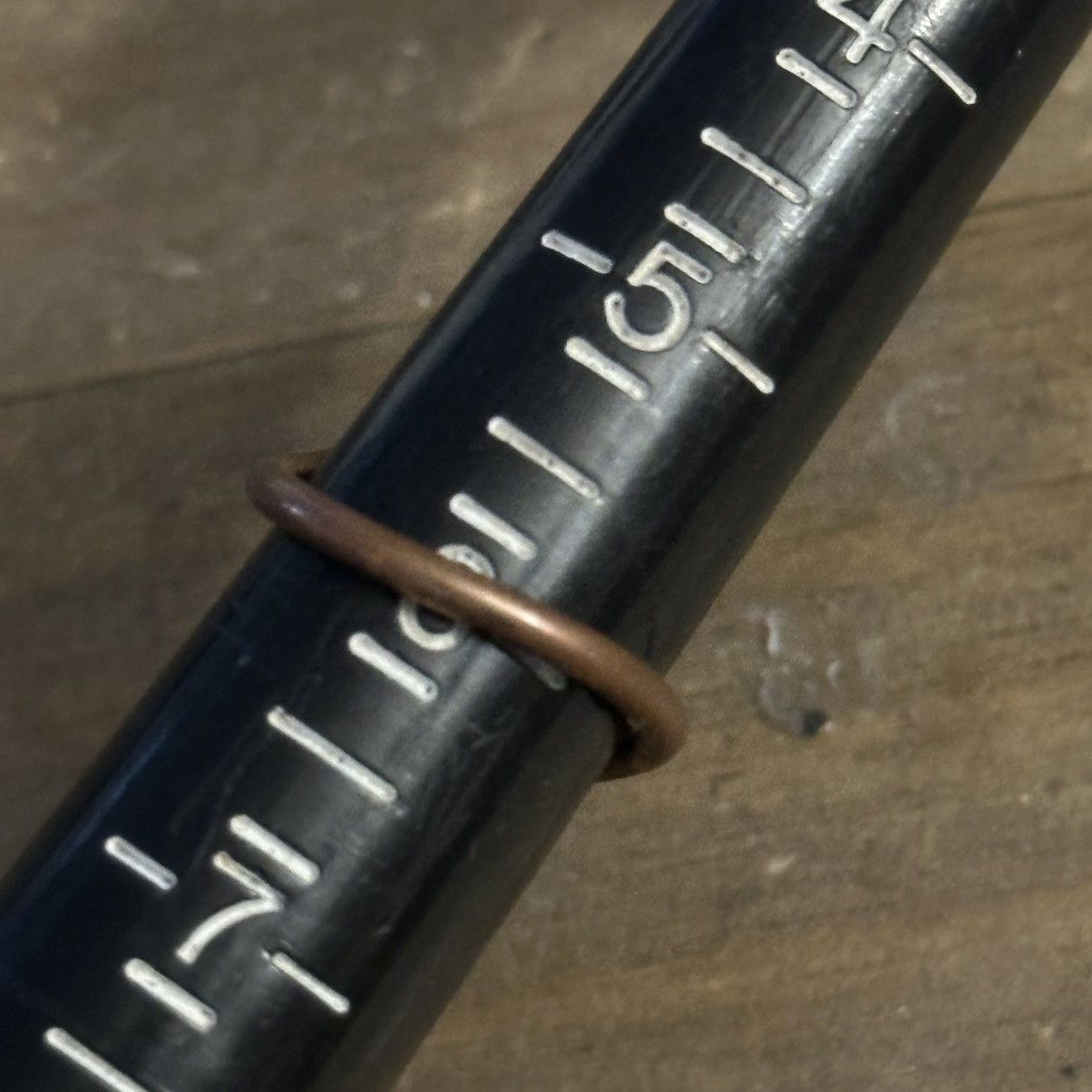 Vintage Vintage copper hammered swirl ring Size ONE SIZE - 3 Thumbnail
