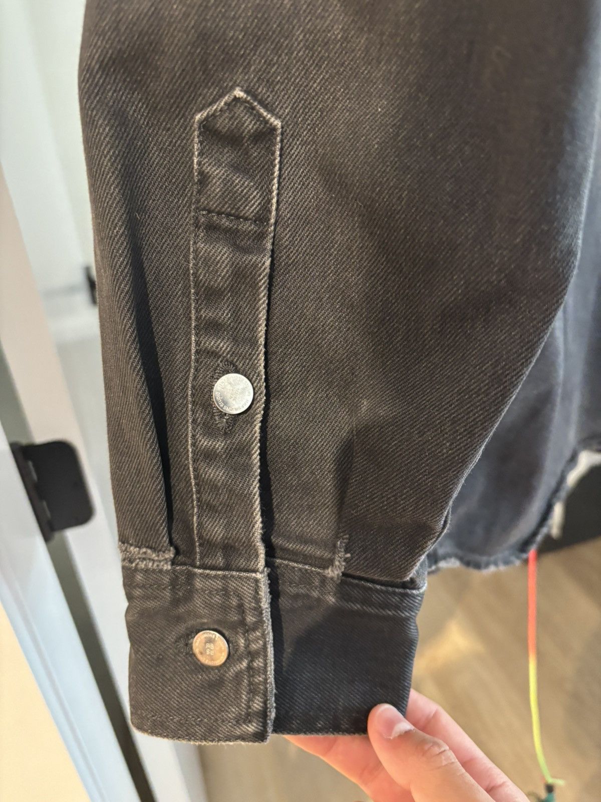 Raf Simons RAF SIMONS Logo Denim Shirt Size US M / EU 48-50 / 2 - 6 Thumbnail