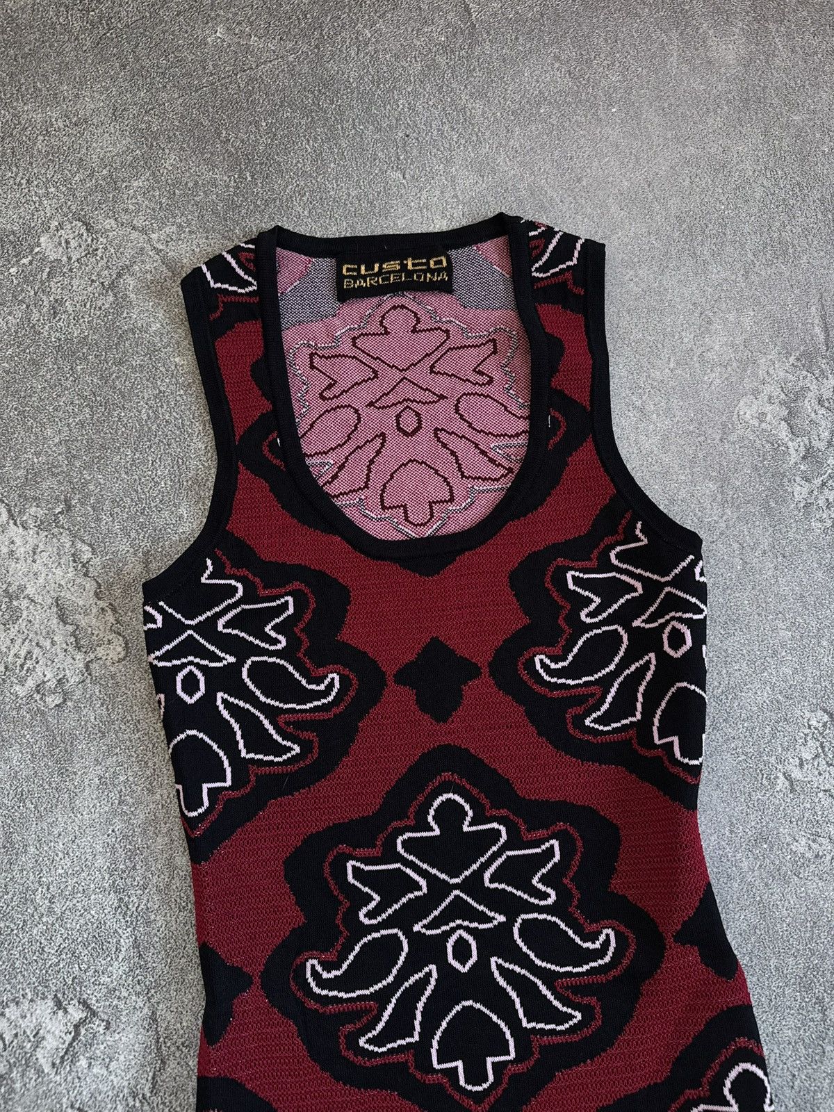 Custo Barcelona Custo Barcelona 1size all printed knitwear mini tank dress Size S / US 4 / IT 40 - 3 Thumbnail