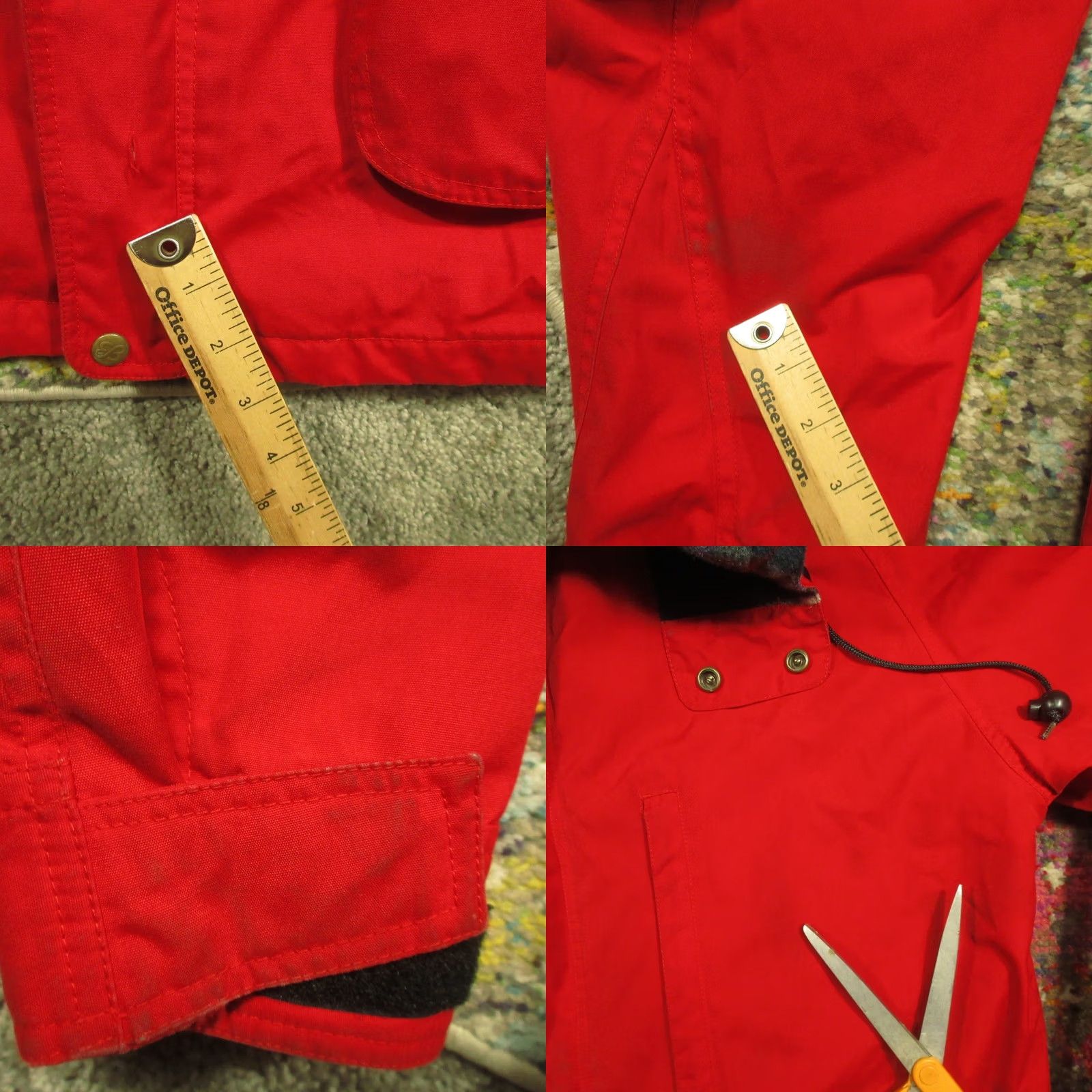 Eddie Bauer VINTAGE Eddie Bauer Wool Lined Mountain Parka Chore Jacket Coat Mens XL Red Hooded Jacket Size US XL / EU 56 / 4 - 9 Thumbnail