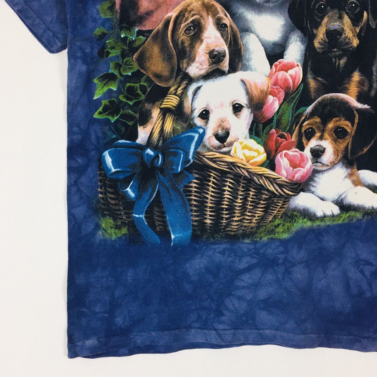 The Mountain × Vintage Vintage Dogs By The Mountain Dye Tee Size US M / EU 48-50 / 2 - 2 Thumbnail