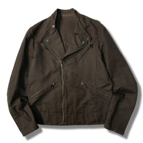 Takeo Kikuchi Cotton Riders Jacket 00s Y2K Size US M / EU 48-50 / 2 - 1 Thumbnail