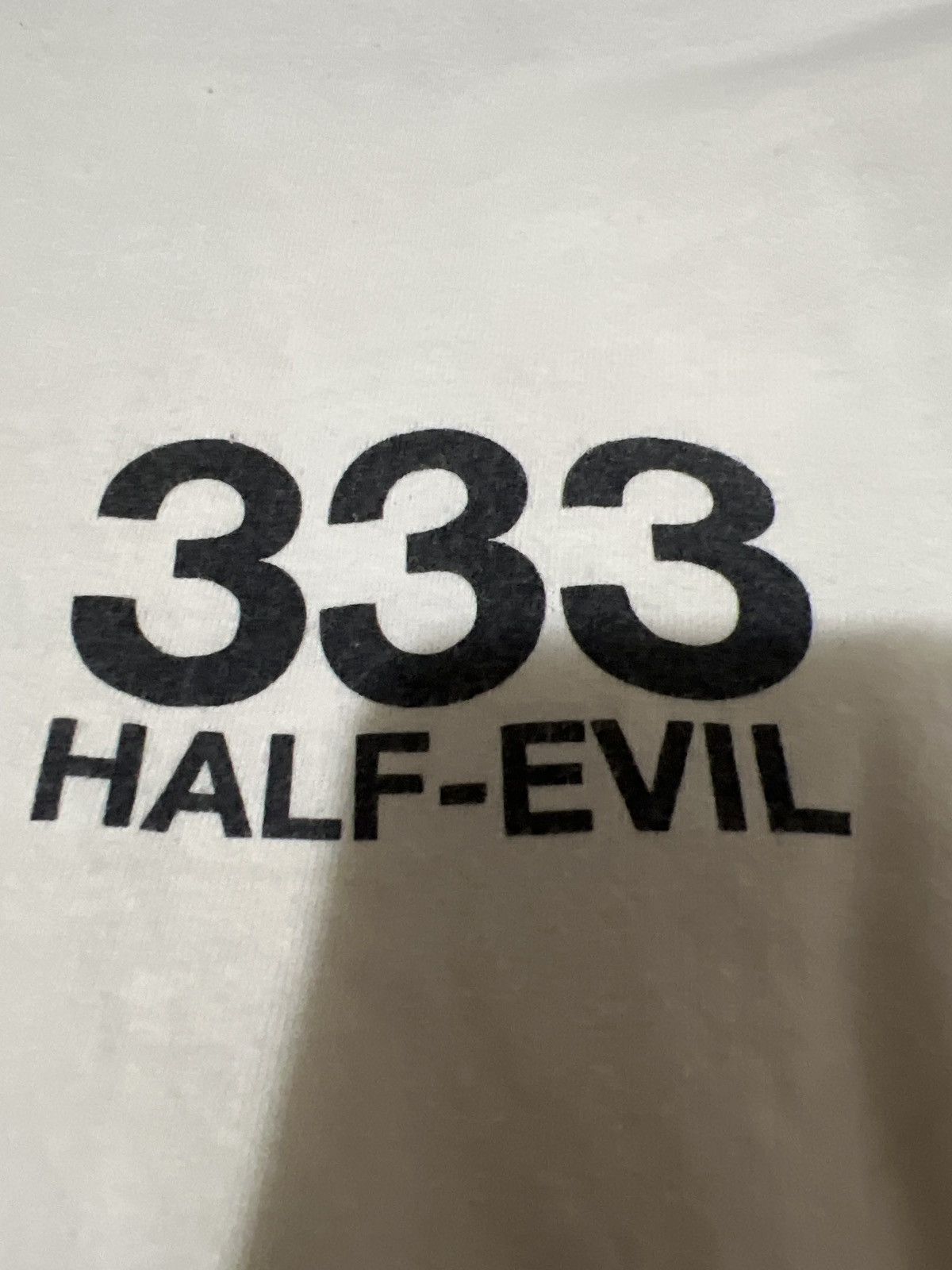 Half Evil Half evil 333 Cream tshirt Size US XL / EU 56 / 4 - 3 Thumbnail
