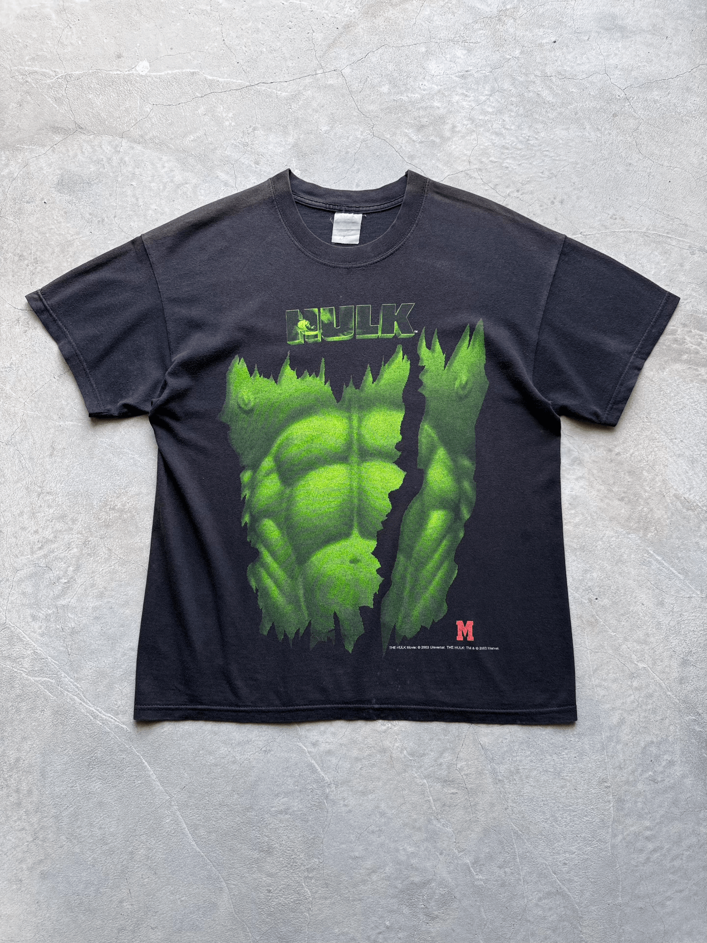 Vintage Vintage 00s Hulk Marvel Movie Tee Size US L / EU 52-54 / 3 - 1 Thumbnail