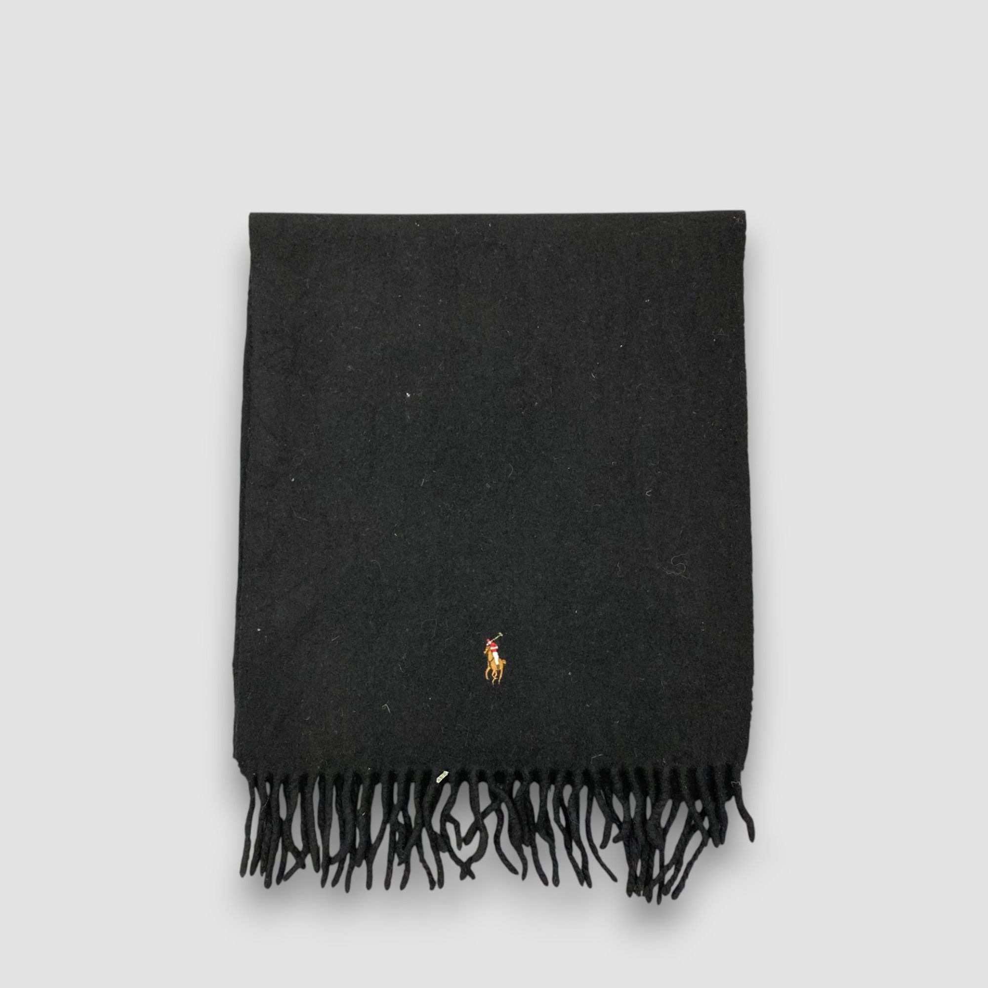 Polo Ralph Lauren Vintage Polo Ralph Lauren Scarf Muffler Wool Winter Scarves Size ONE SIZE - 3 Thumbnail