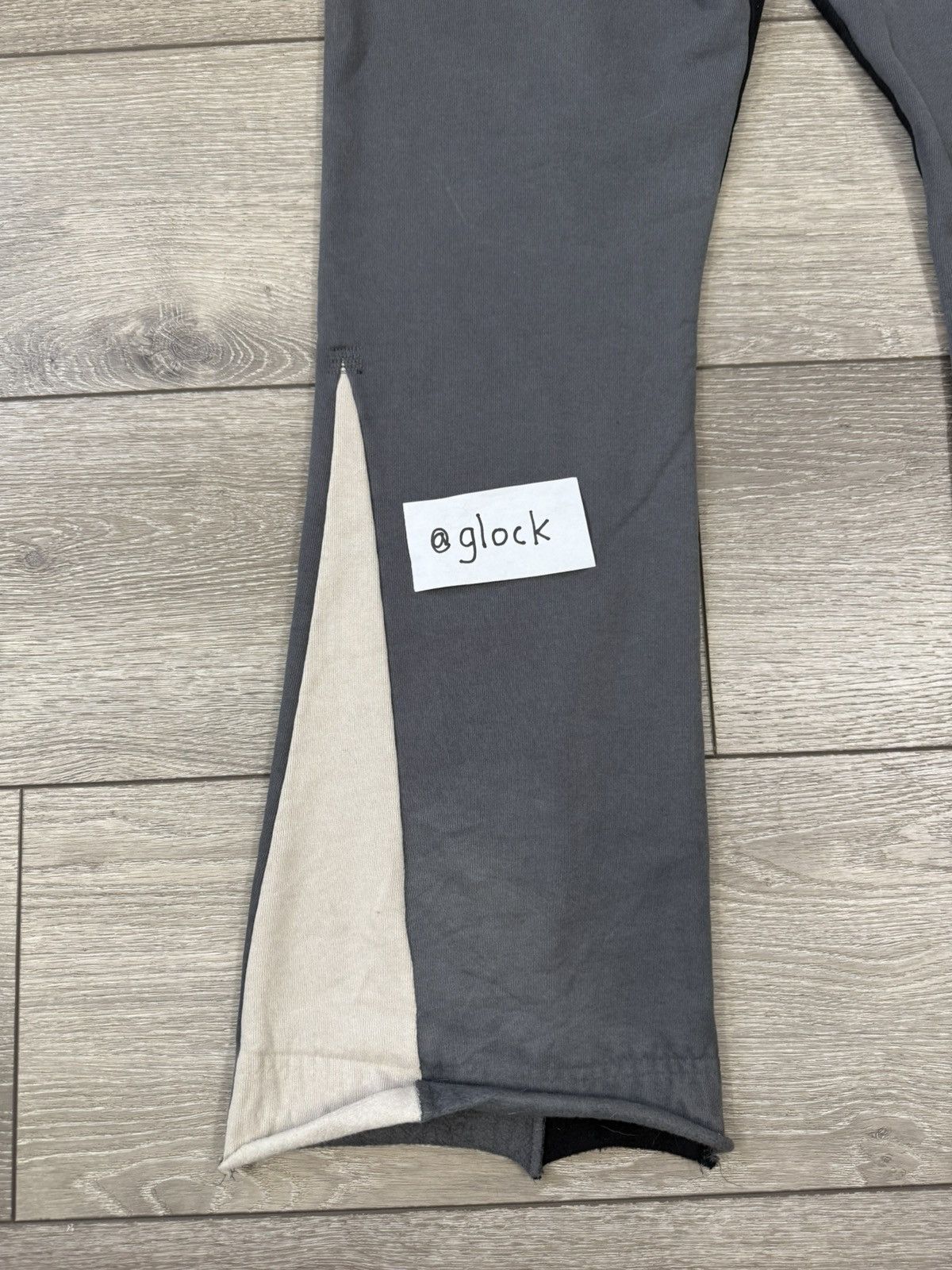 Gallery Dept. Gallery Dept Grey Black Flare Sweatpants Gallery Department Size US 34 / EU 50 - 8 Thumbnail