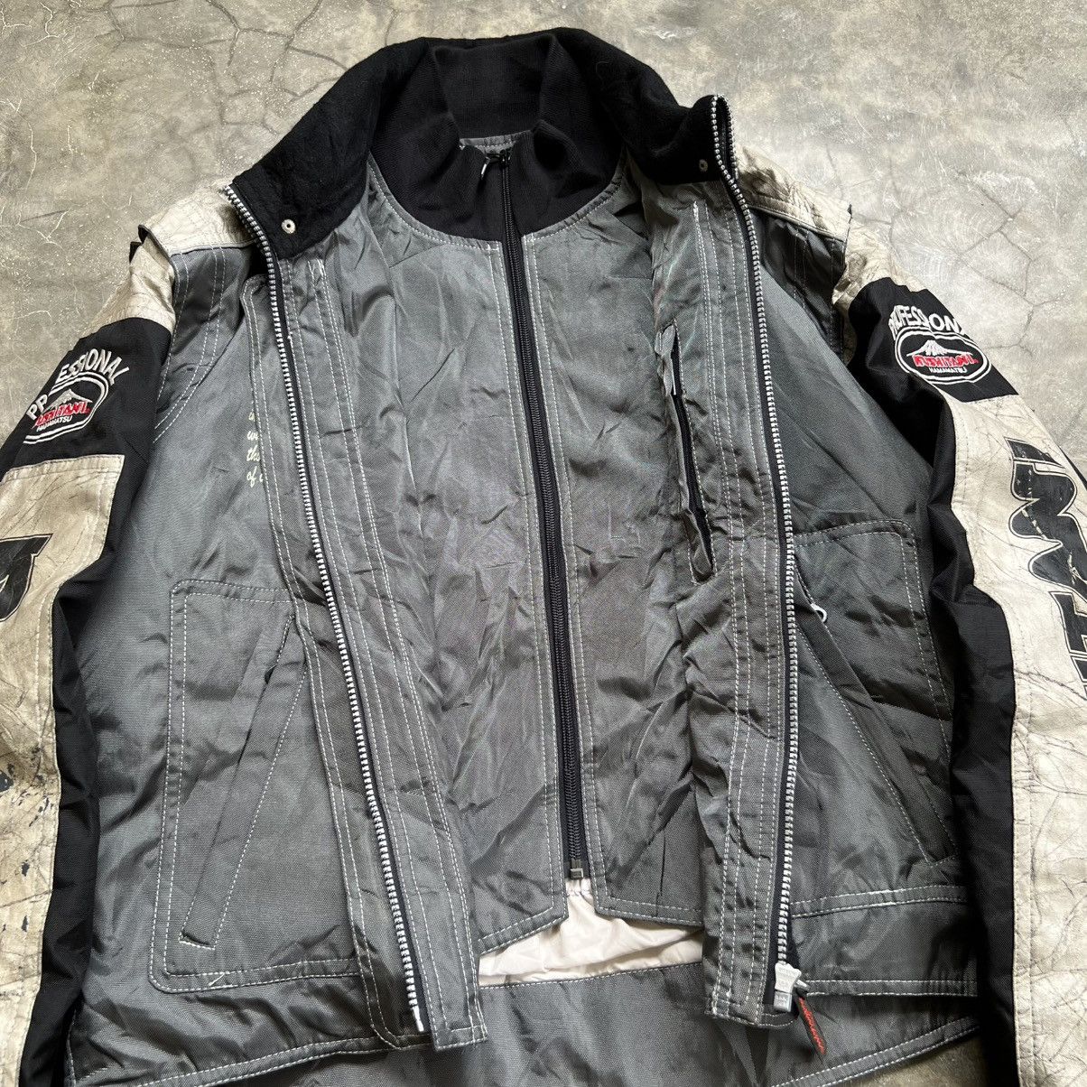 Vintage Vintage Kushitani Moto Racing Jacket Big Logo Arm Spellout Size US L / EU 52-54 / 3 - 4 Thumbnail
