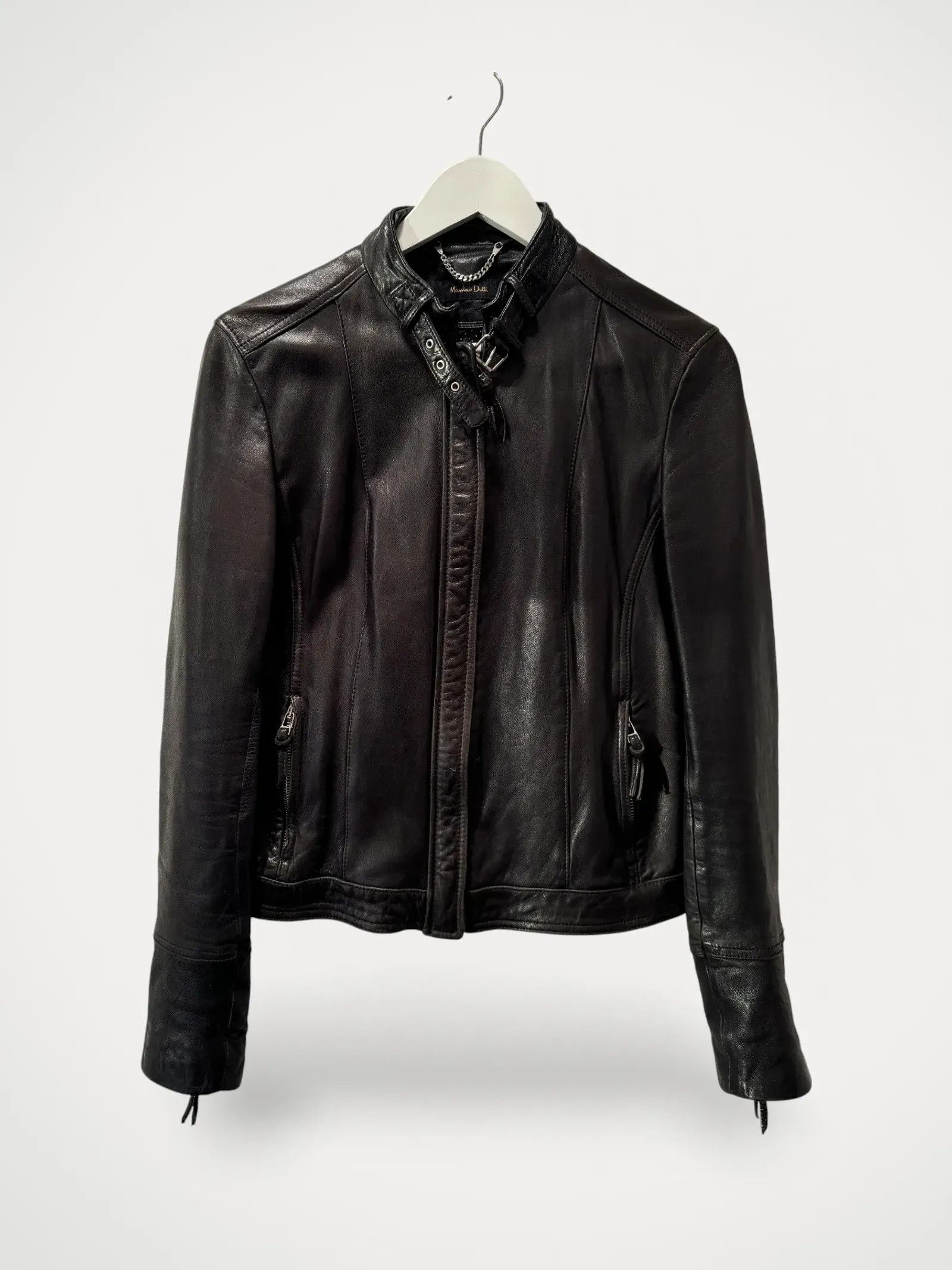 Massimo Dutti Massimo Dutti Leather Jacket Size M / US 6-8 / IT 42-44 - 1 Thumbnail