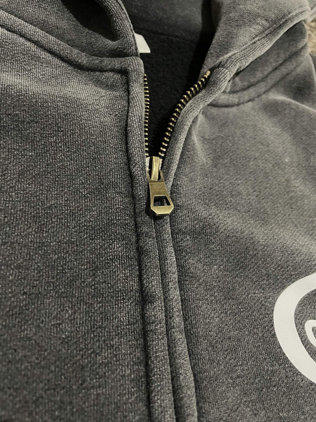 Other Culture Sewn Snow Washed Boxy Zip Hoodie Vintage Streetwear Size US L / EU 52-54 / 3 - 6 Thumbnail