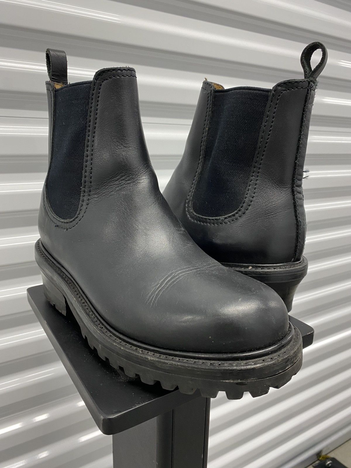 J.Crew Balenciaga Style Vintage J Crew Made in Italy Chunky Boot Size US 9 / EU 42 - 1 Thumbnail