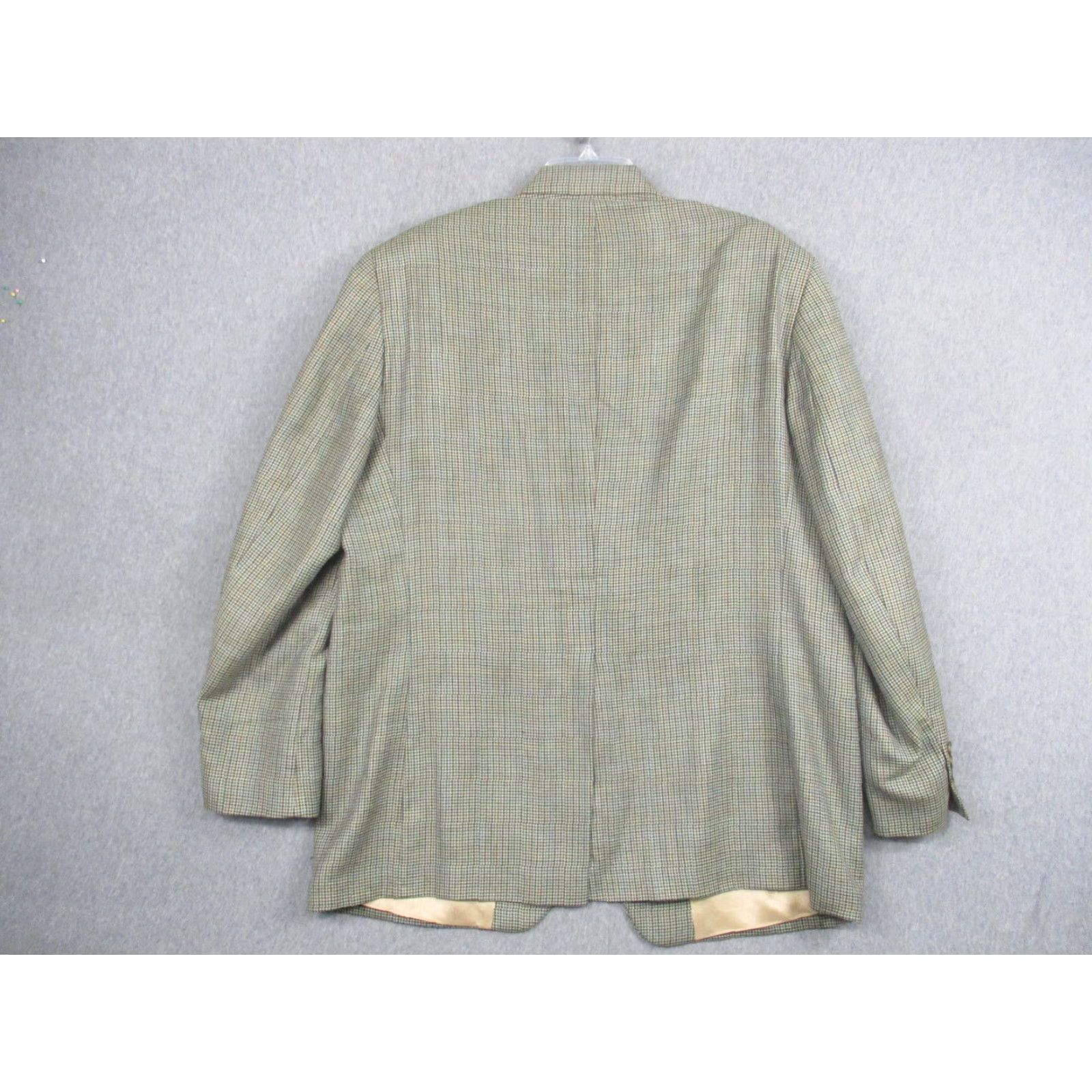 Ralph Lauren Lauren Ralph Lauren Blazer Mens Medium Brown Tweed Check Sport Coat Made Canada Size 40R - 6 Thumbnail