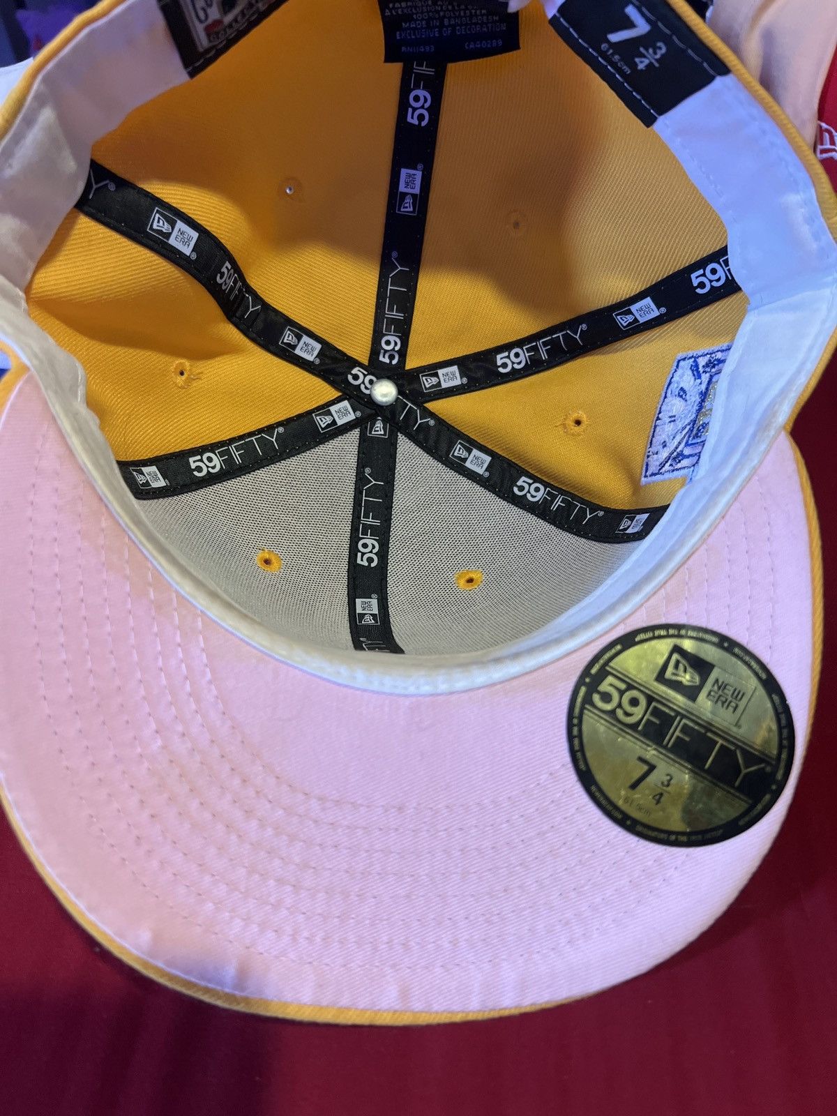 New Era LA Dodgers New Era Fitted Hat Size ONE SIZE - 4 Thumbnail