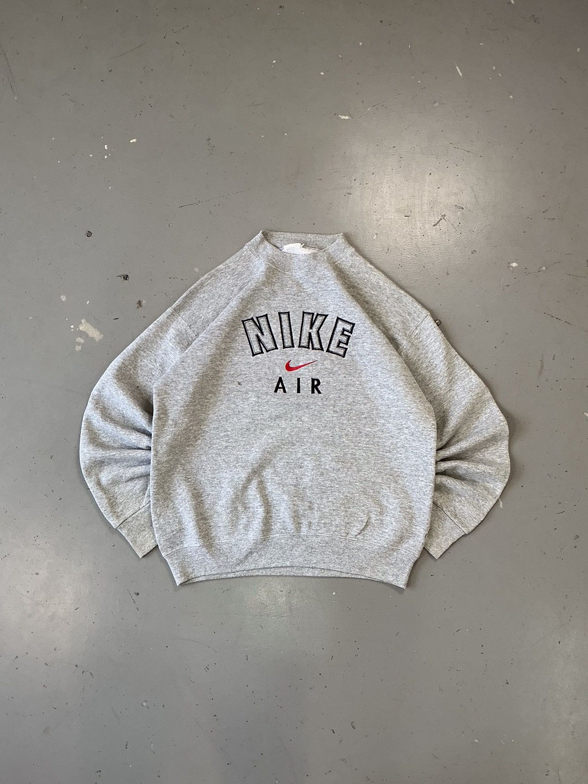 Nike × Vintage Vintage Nike air baggy sweatshirt Size US S / EU 44-46 / 1 - 1 Thumbnail