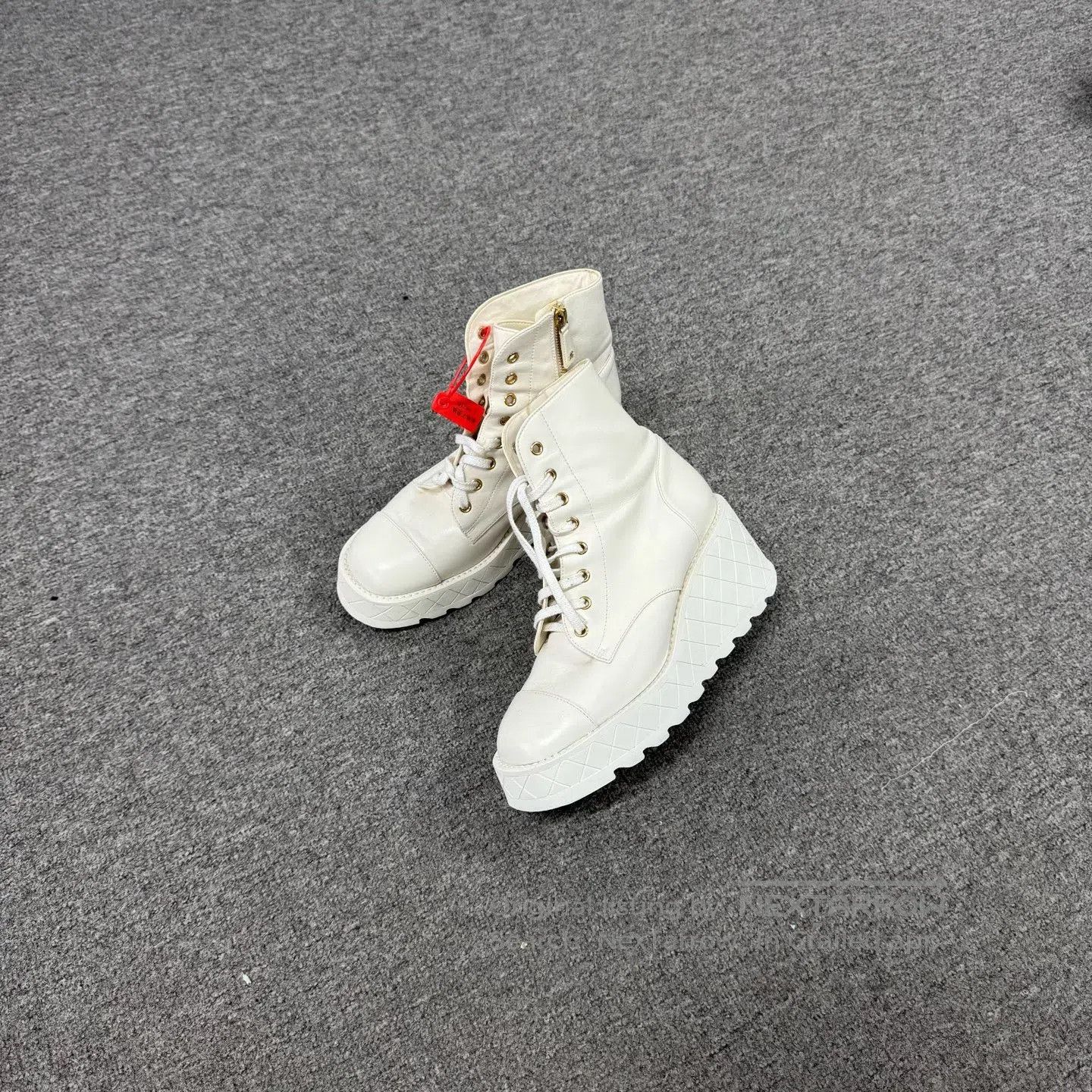 Chanel Chanel Thick leather sole Martin boots| Size US 8.5 / IT 38.5 - 1 Thumbnail
