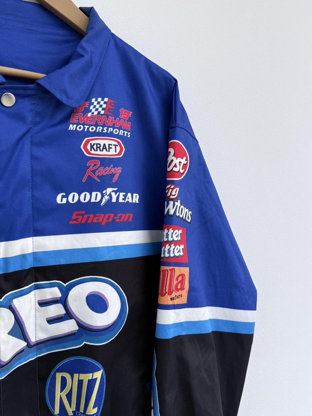 NASCAR Vintage NASCAR Oreo Racing Jacket Formula 1 Size US L / EU 52-54 / 3 - 5 Thumbnail