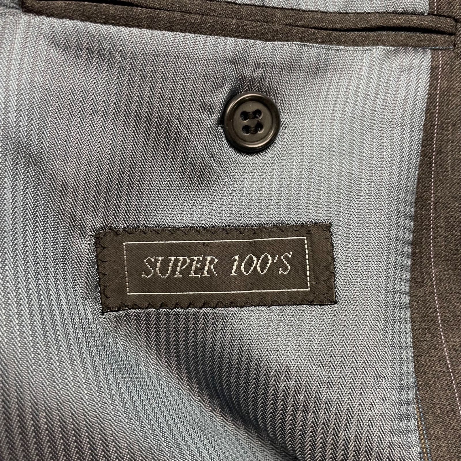 Jack Victor Jack Victor Men's Powell 100% Wool 2-Button Suit Gray Stripe Size 48R - 8 Thumbnail