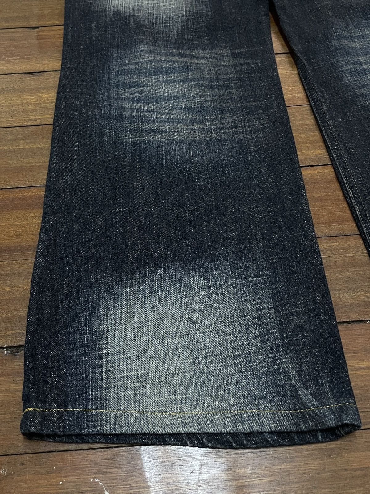 14th Addiction Rare Vintage Japanese Brand Jean De Art Baggy Jeans 1990s Size US 38 / EU 54 - 7 Thumbnail