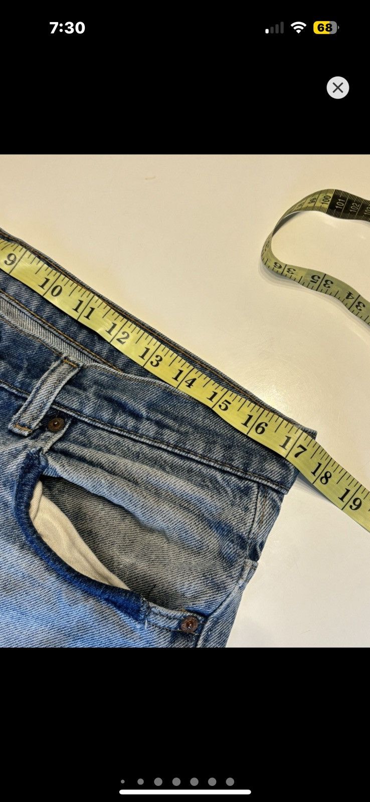 Levi's Vintage Clothing ***FINAL DROP***RARE 80s LEVIS PATCHWORK DISTRESS DENIM 36 Size US 36 / EU 52 - 20 Thumbnail