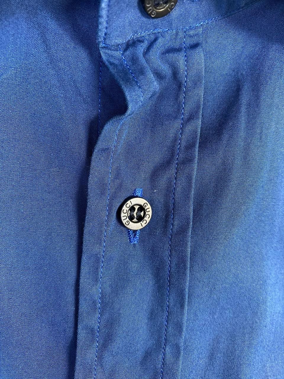 Gucci Vintage GUCCI Shirt Button Up Long Sleeve Slim Fit Size US M / EU 48-50 / 2 - 6 Thumbnail