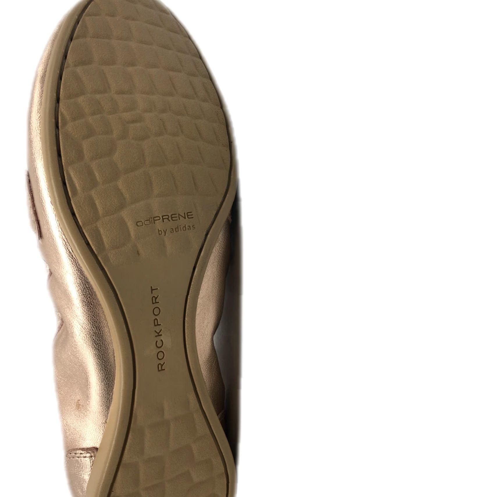 Rockport Rockport Womens Slip-On Flats Demisa Enamel Keeper V73351 Pale Rose Metallic Size 9.5 Casual Size US 9.5 / IT 39.5 - 3 Thumbnail